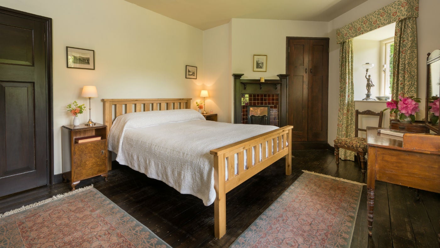 One of the double bedrooms at Silverthwaite, Ambleside, Cumbria