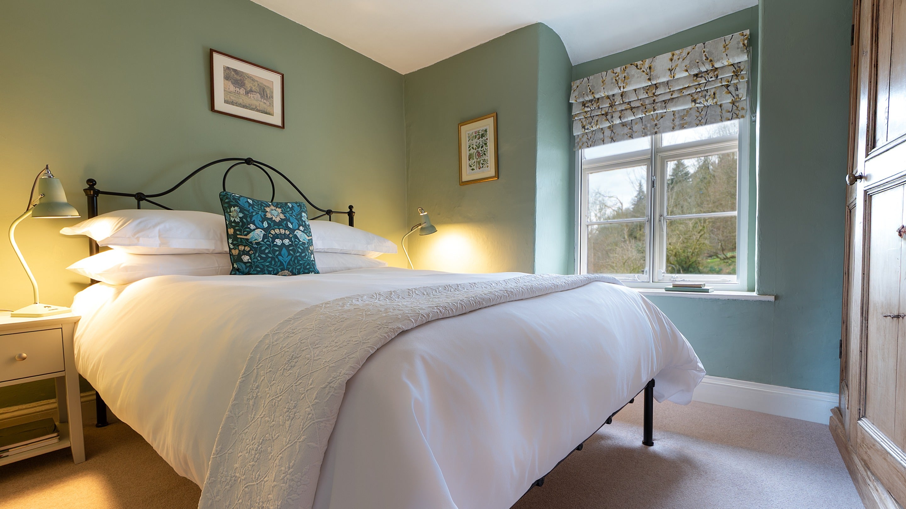 The double bedroom at Tanner Brow, Cumbria