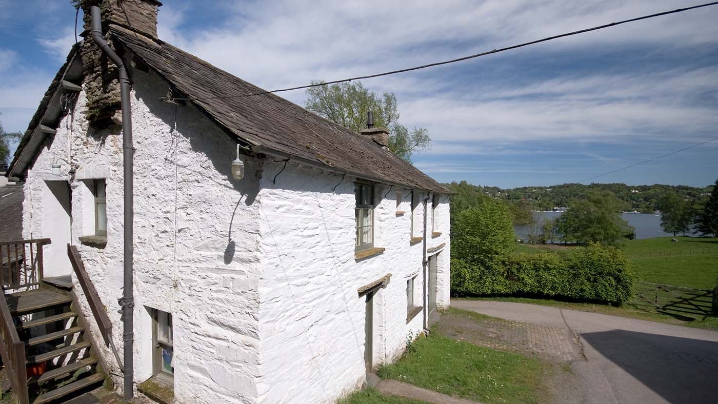 The building that is home to Tanner Brow, Hawkshead, Lake District, Cumbria