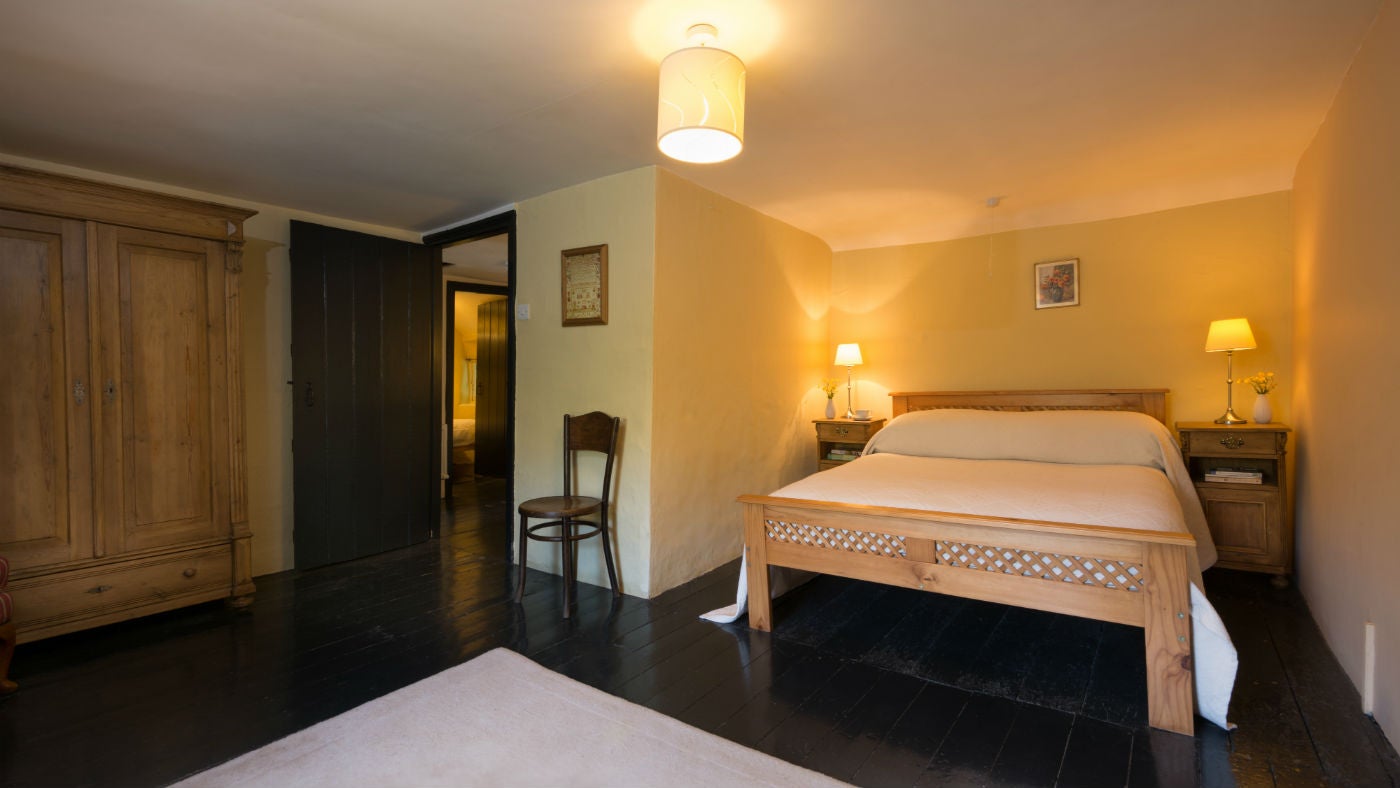 The double bedroom at Thrang, Cumbria