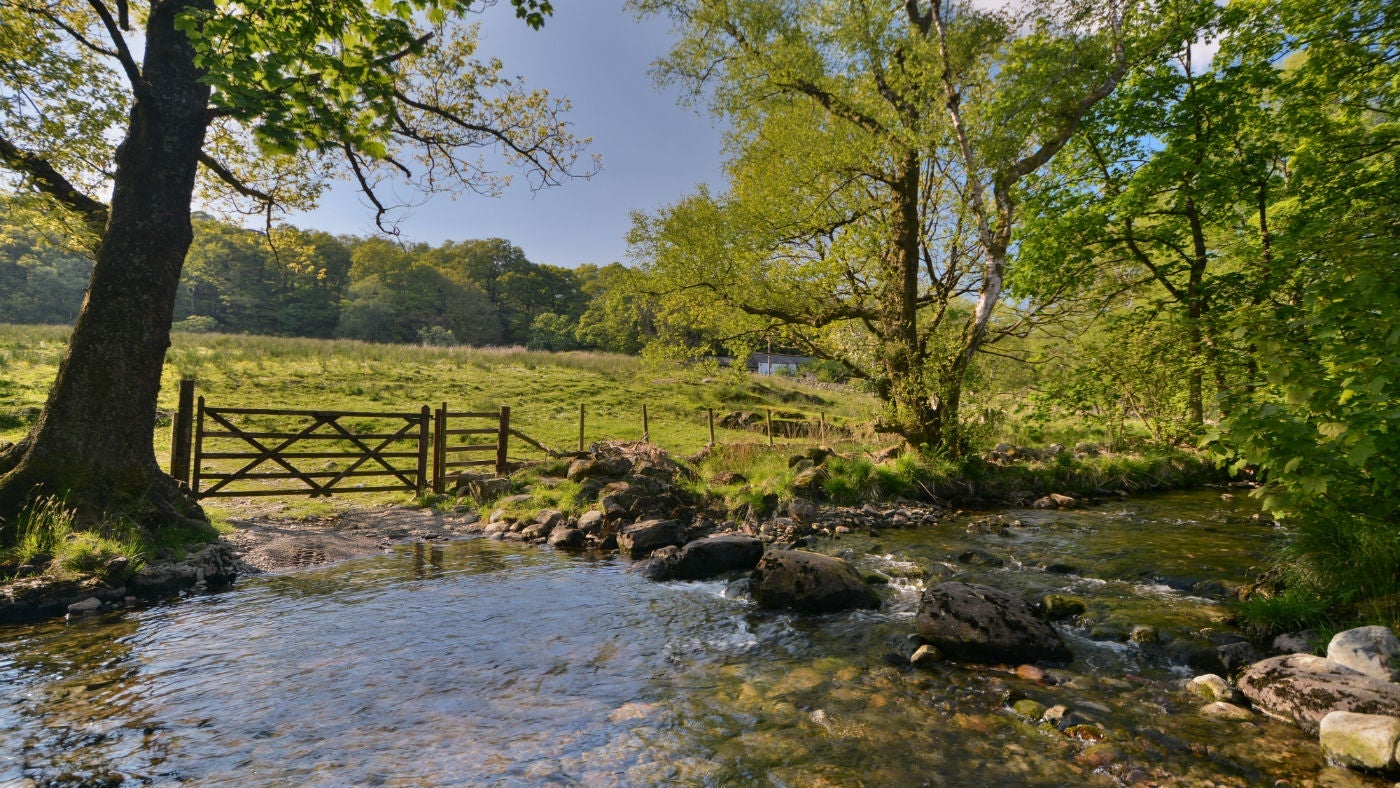 Stunning views around Thrang, Seathwaite, Lake District, Cumbria