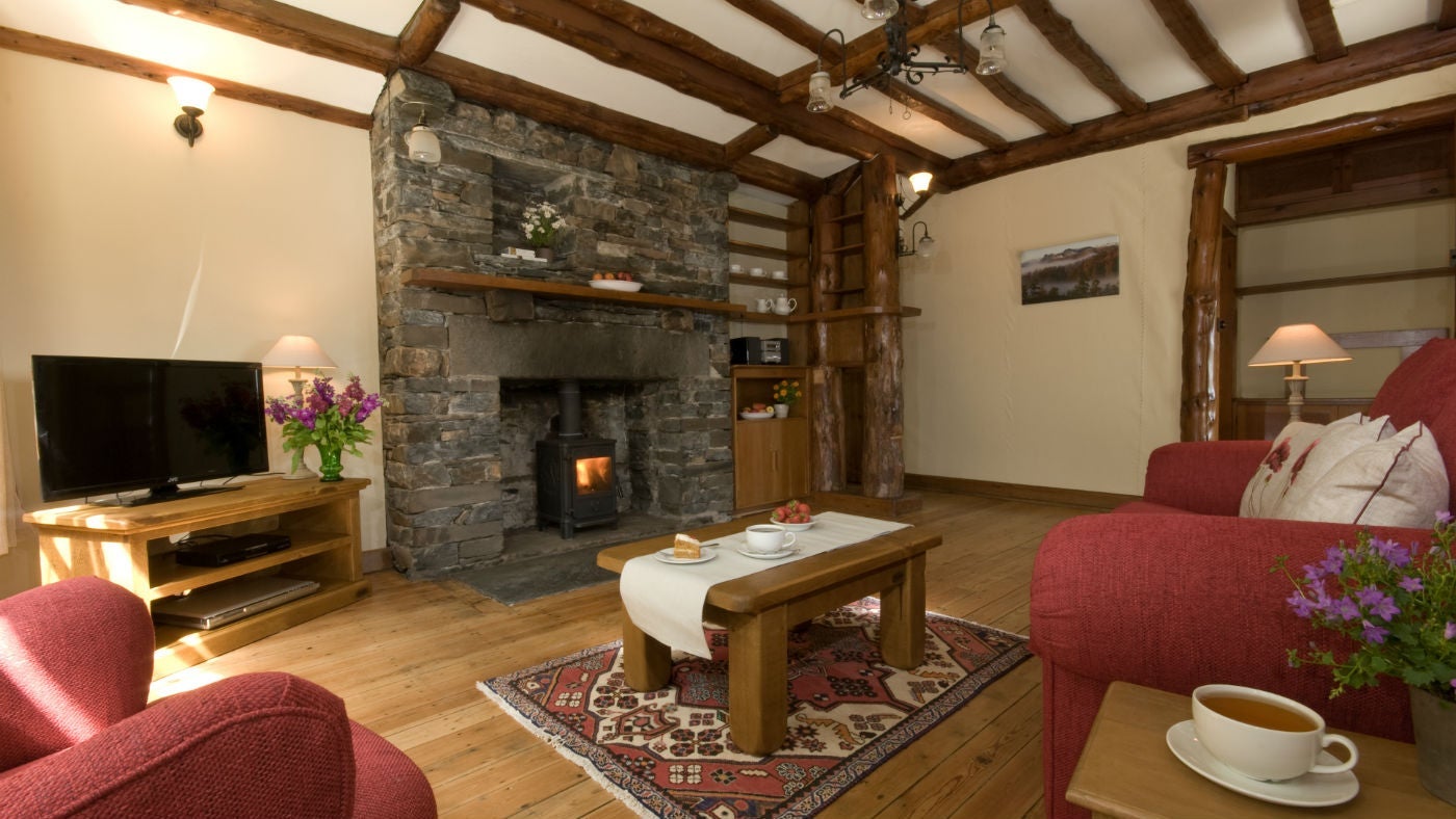 The sitting room at Trees, nr Ambleside, Lake District