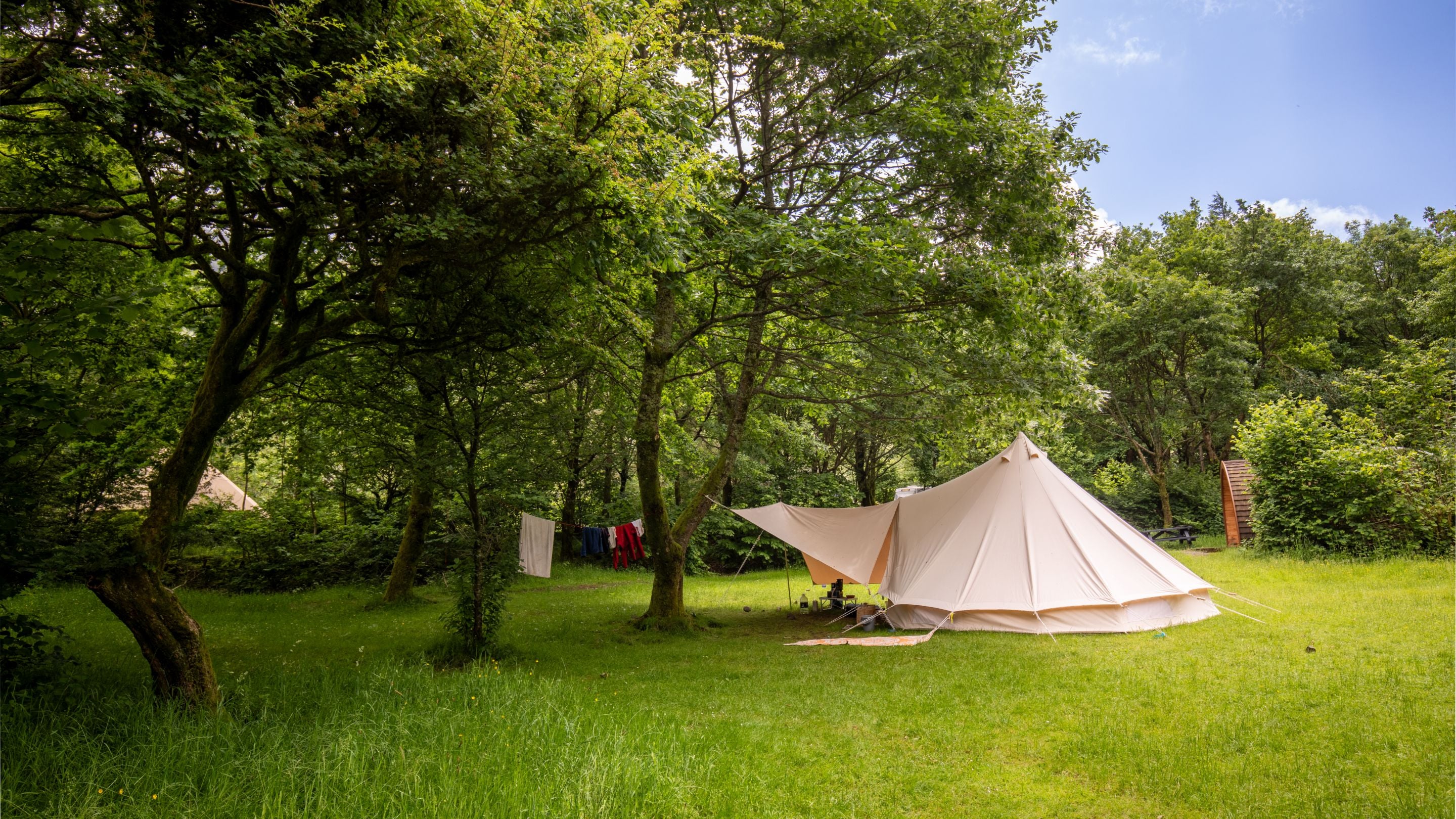 A medium tent pitch at Wasdale Campsite, Cumbria