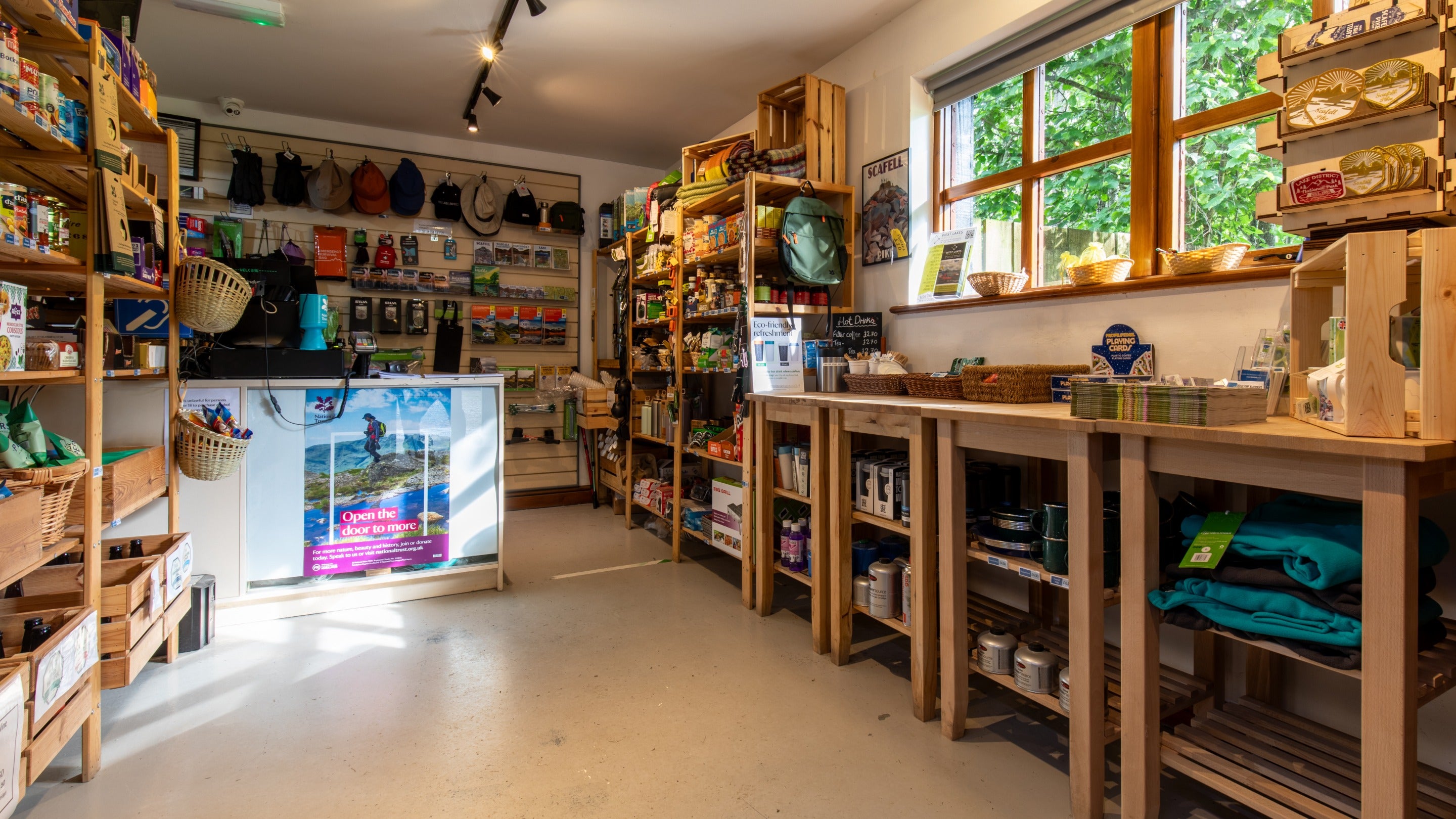 The shop at Wasdale Campsite, Cumbria