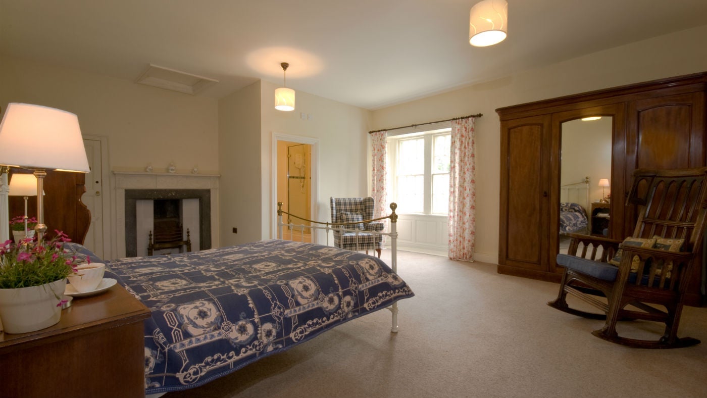 The double bedroom at Watergate Farm, nr Cockermouth, Lake District, Cumbria
