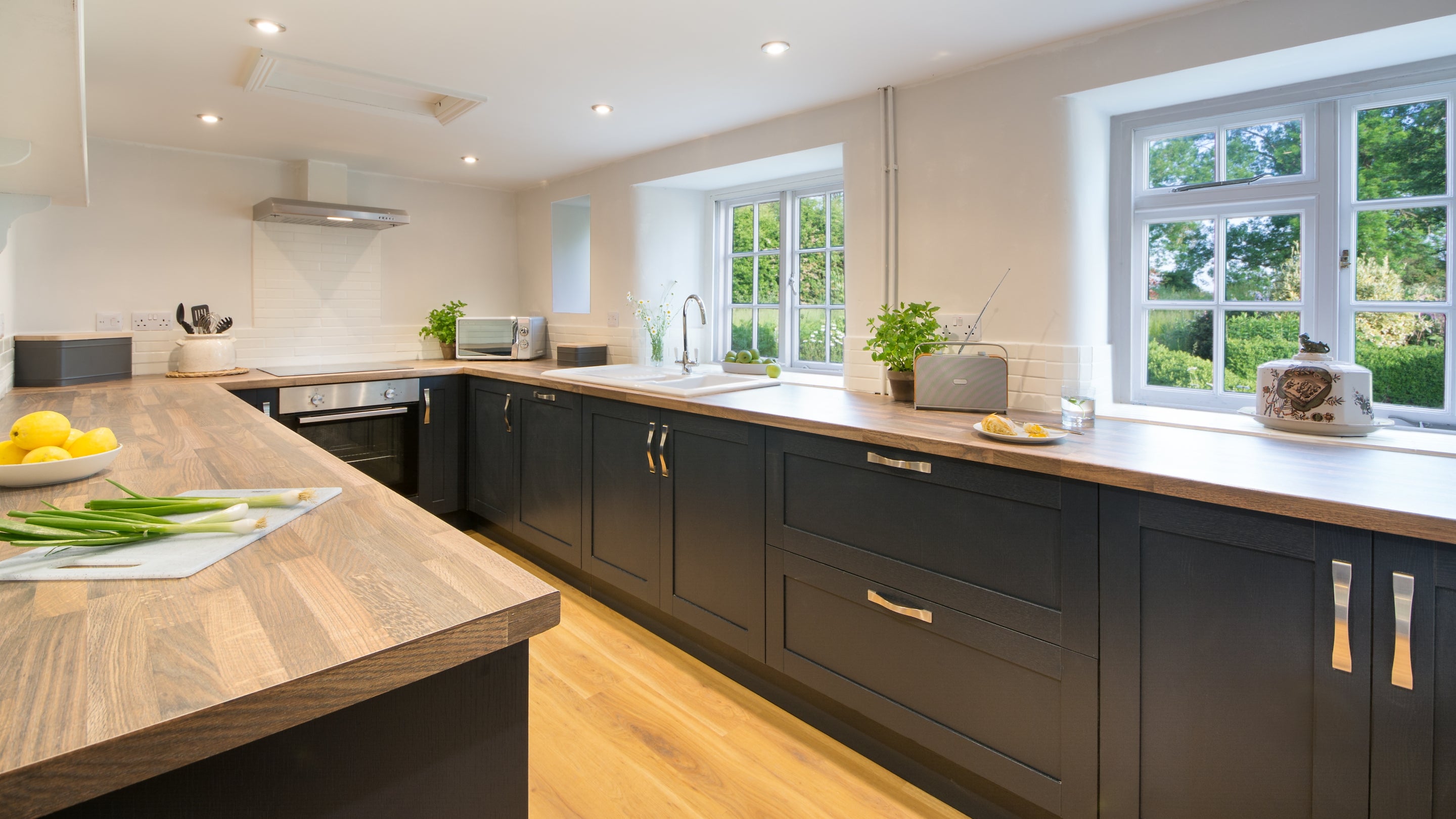 The kitchen at Lyveden Cottage, Northamptonshire