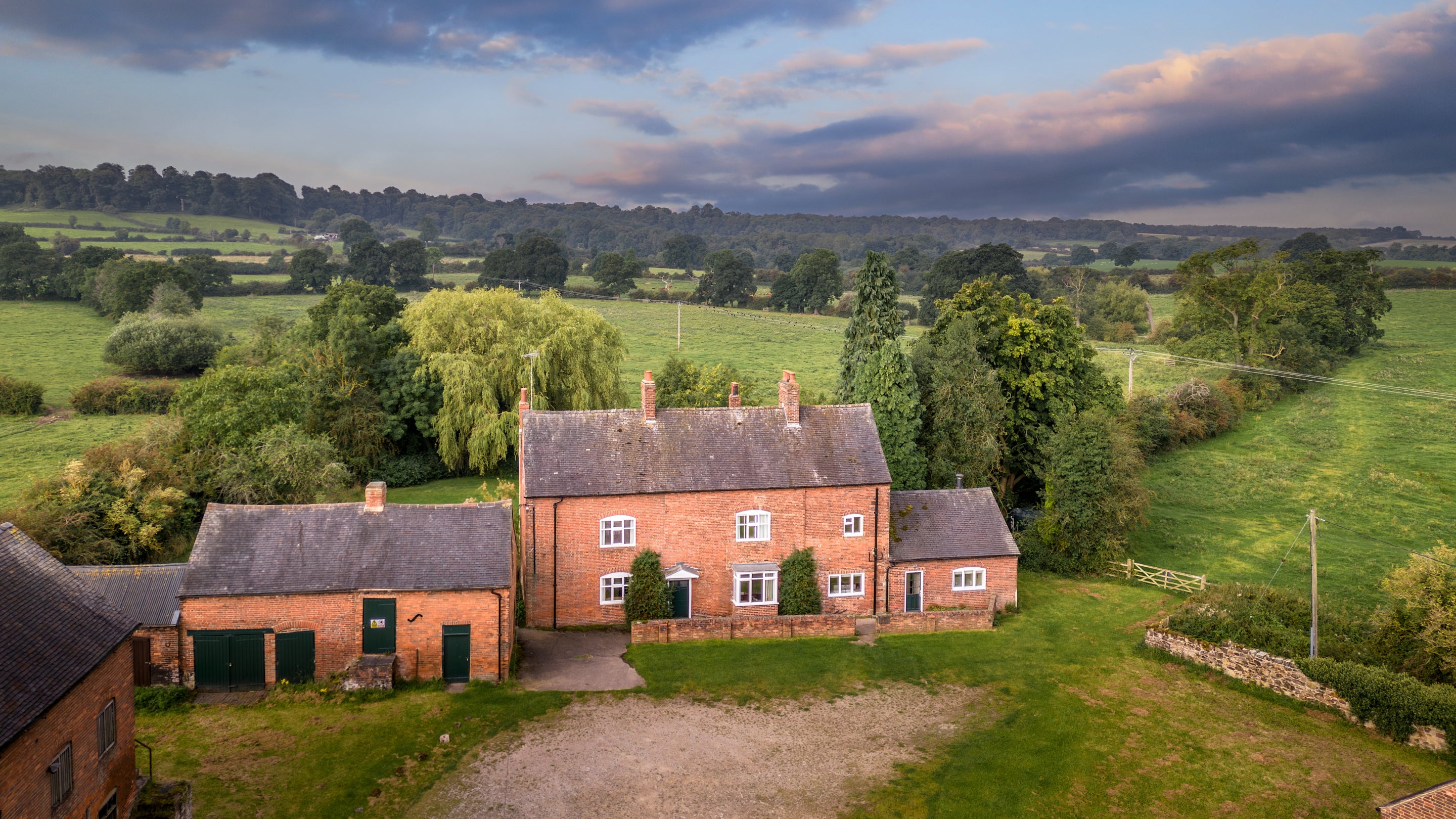 The exterior of Southwood House Farm, Leicestershire