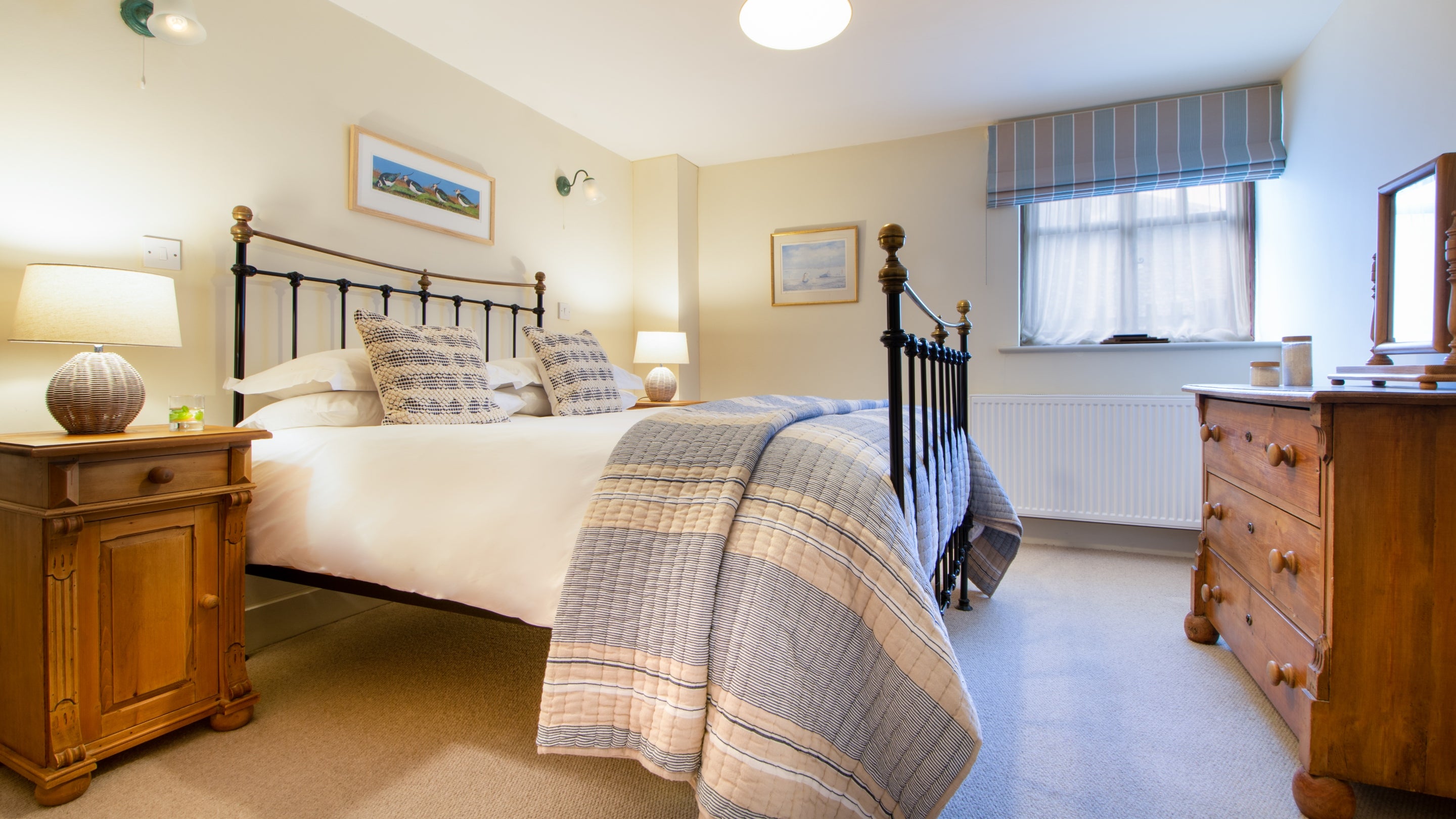 The bedroom at 2 Cart Lodge Barn, Norfolk