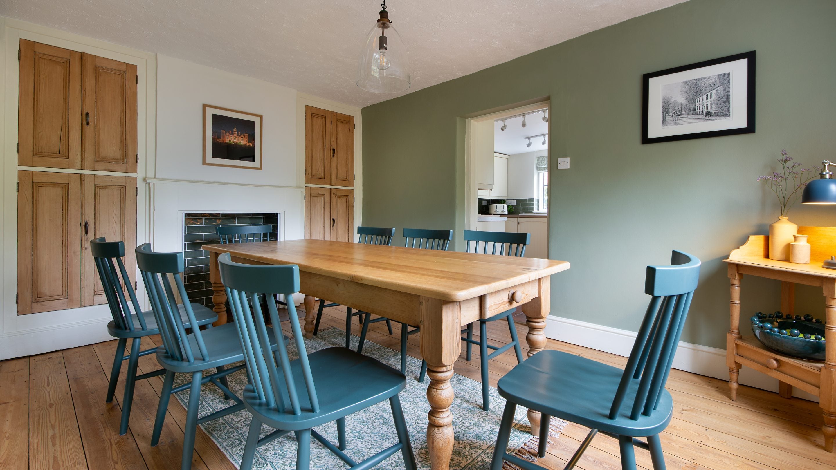 The dining room at 4 Park Gates, Norfolk