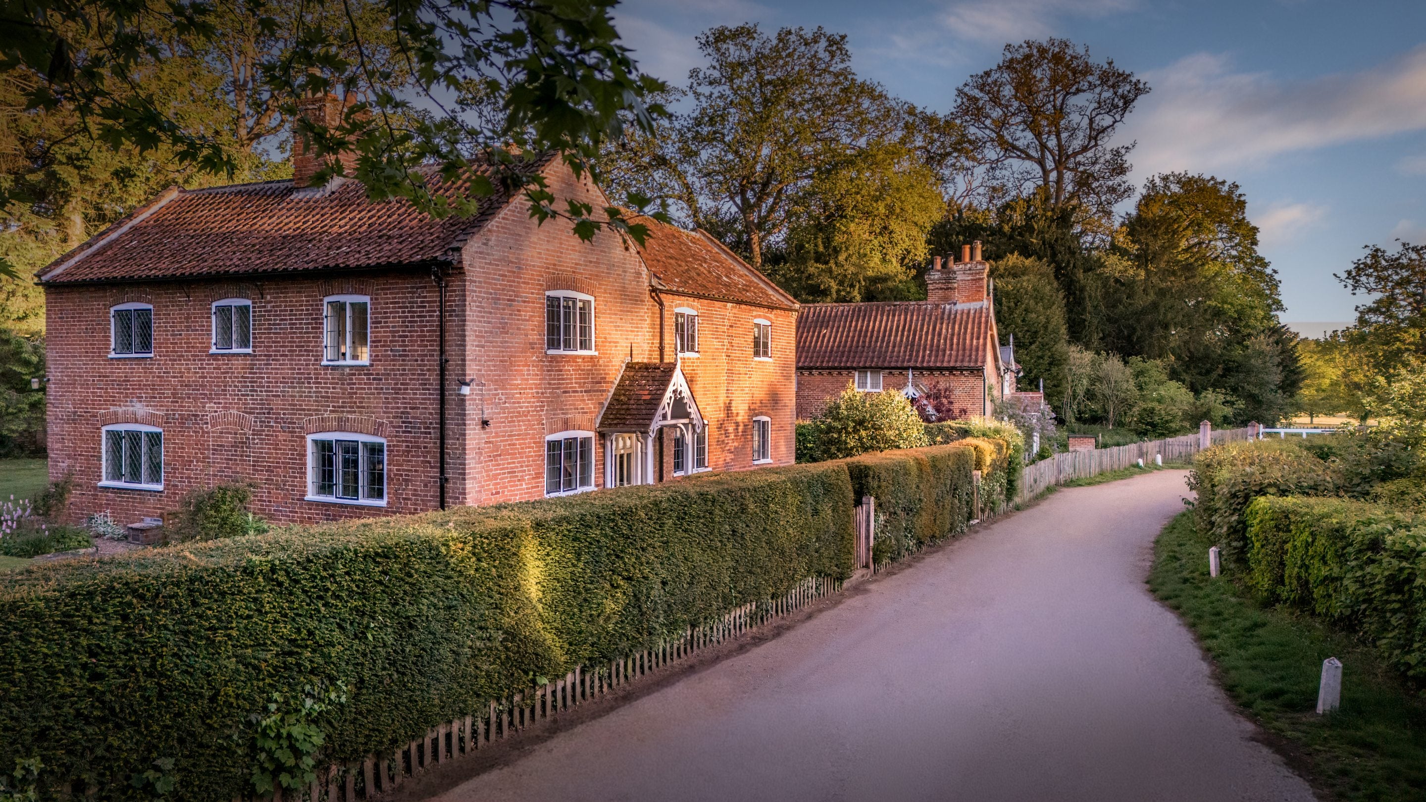 The exterior of 4 Park Gates, Norfolk