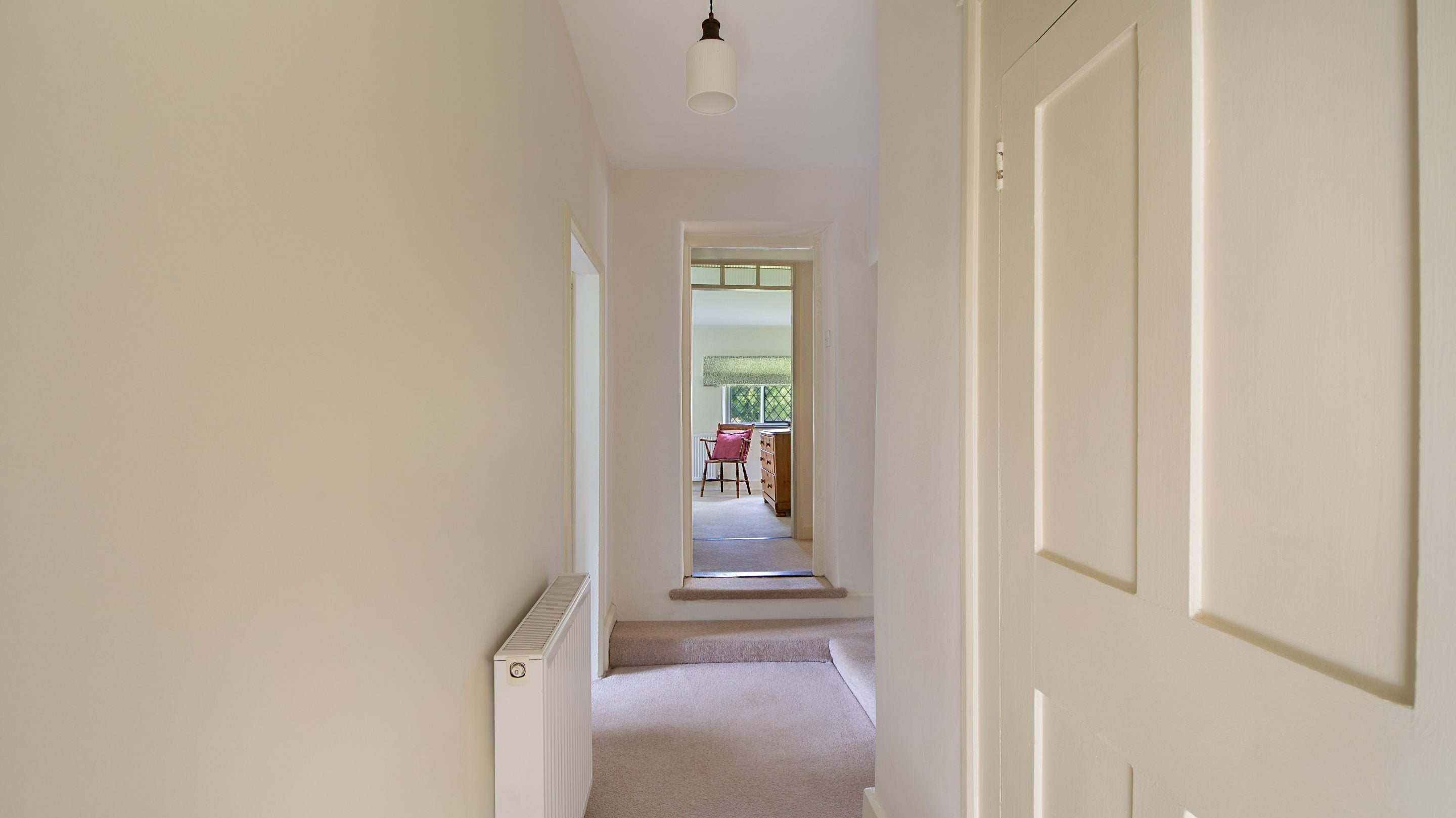 The hallway at 4 Park Gates, Norfolk