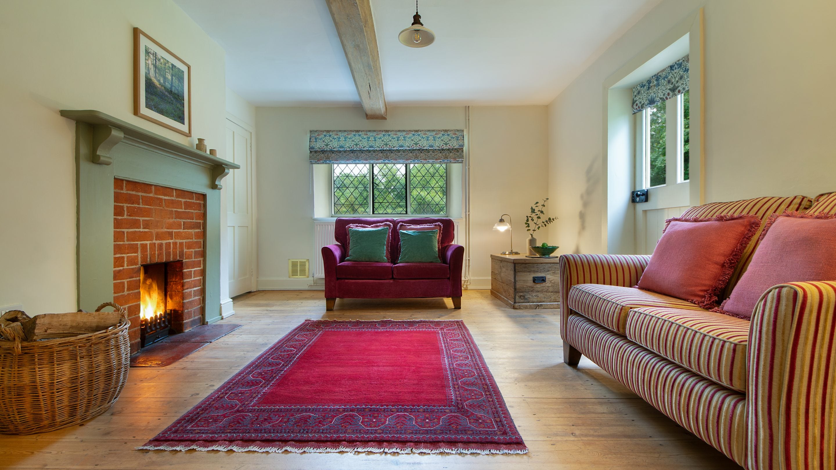 The second sitting room at 4 Park Gates, Norfolk
