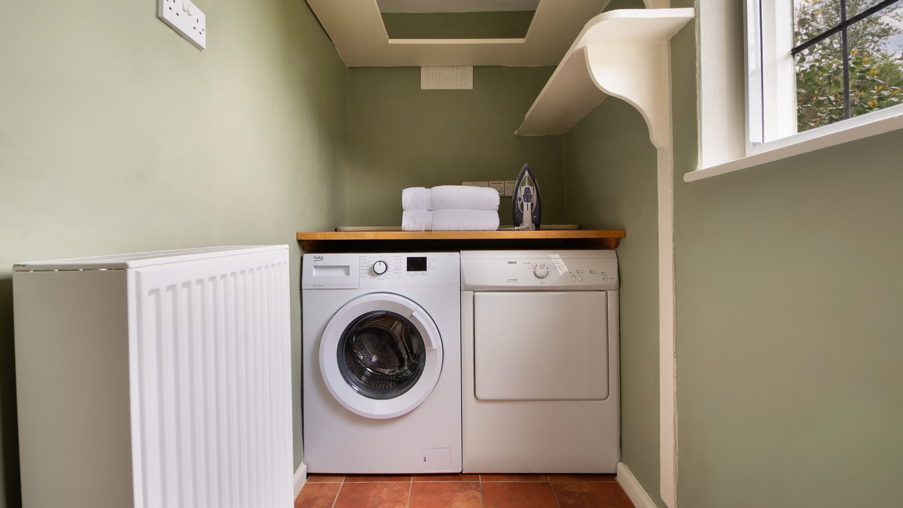 The utility room at 4 Park Gates, Norfolk