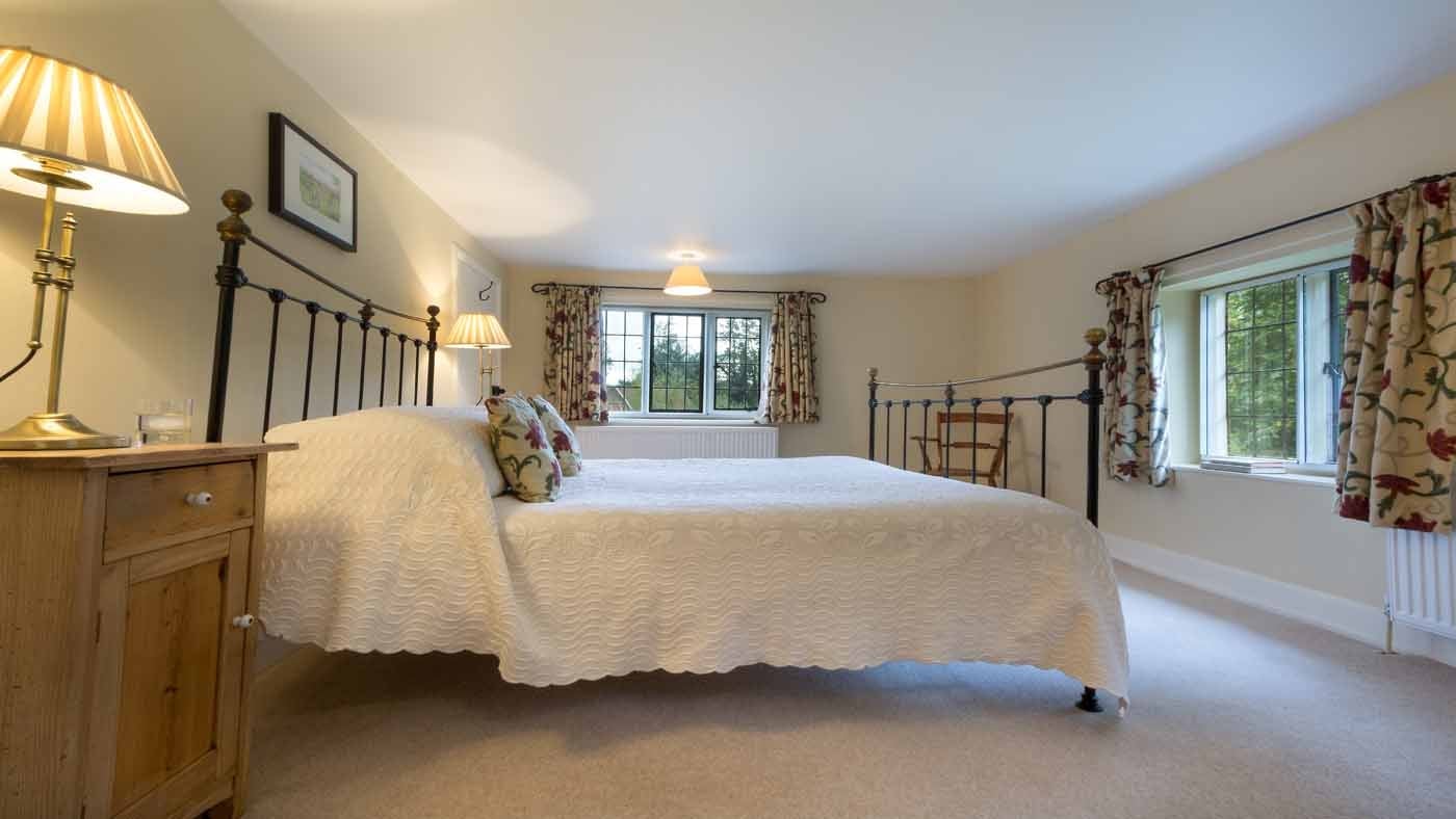Master bedroom at 4 Park Gates, Blickling, Norfolk