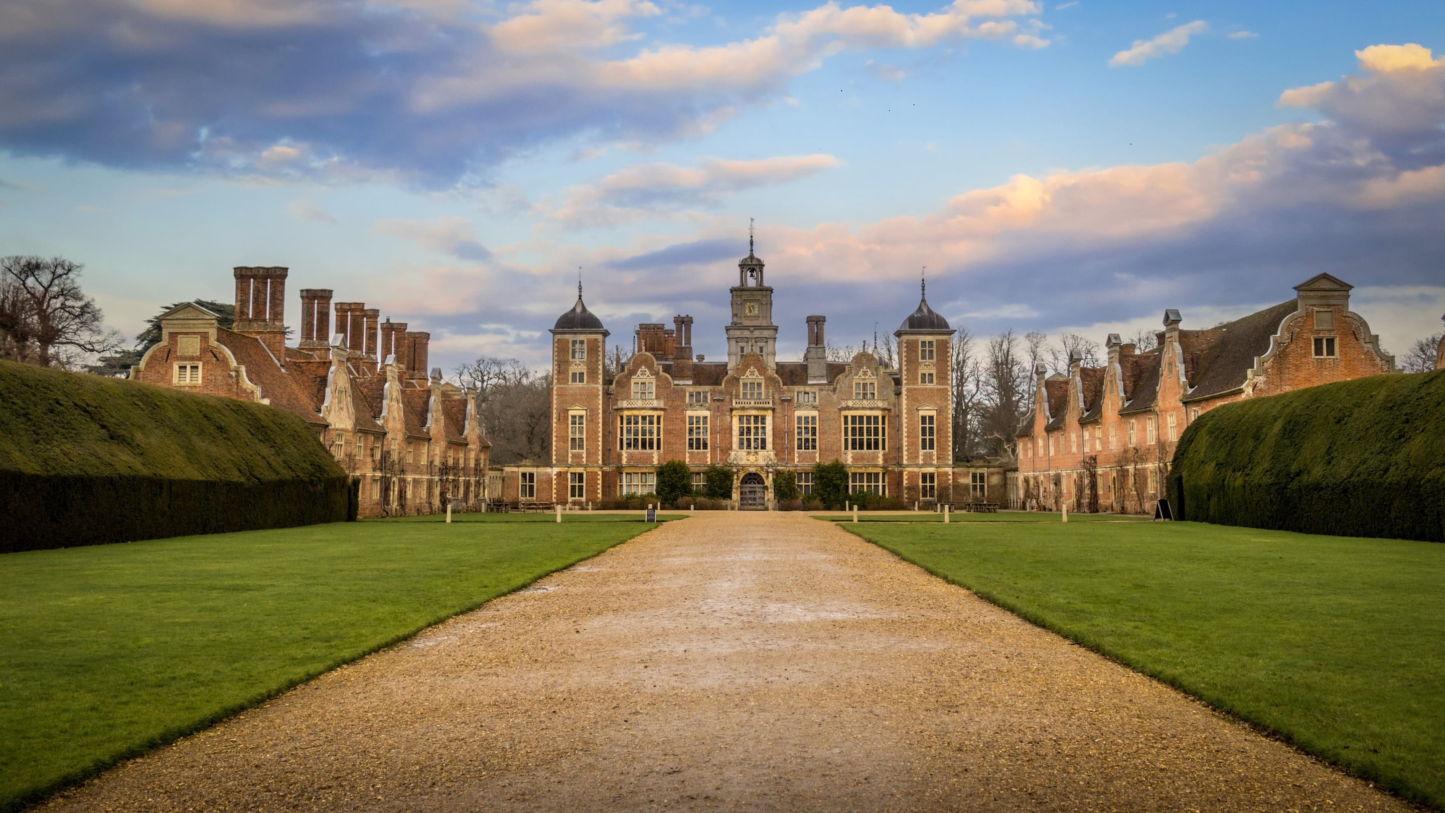 Blickling Hall near Blacksmith's Cottage, Norfolk