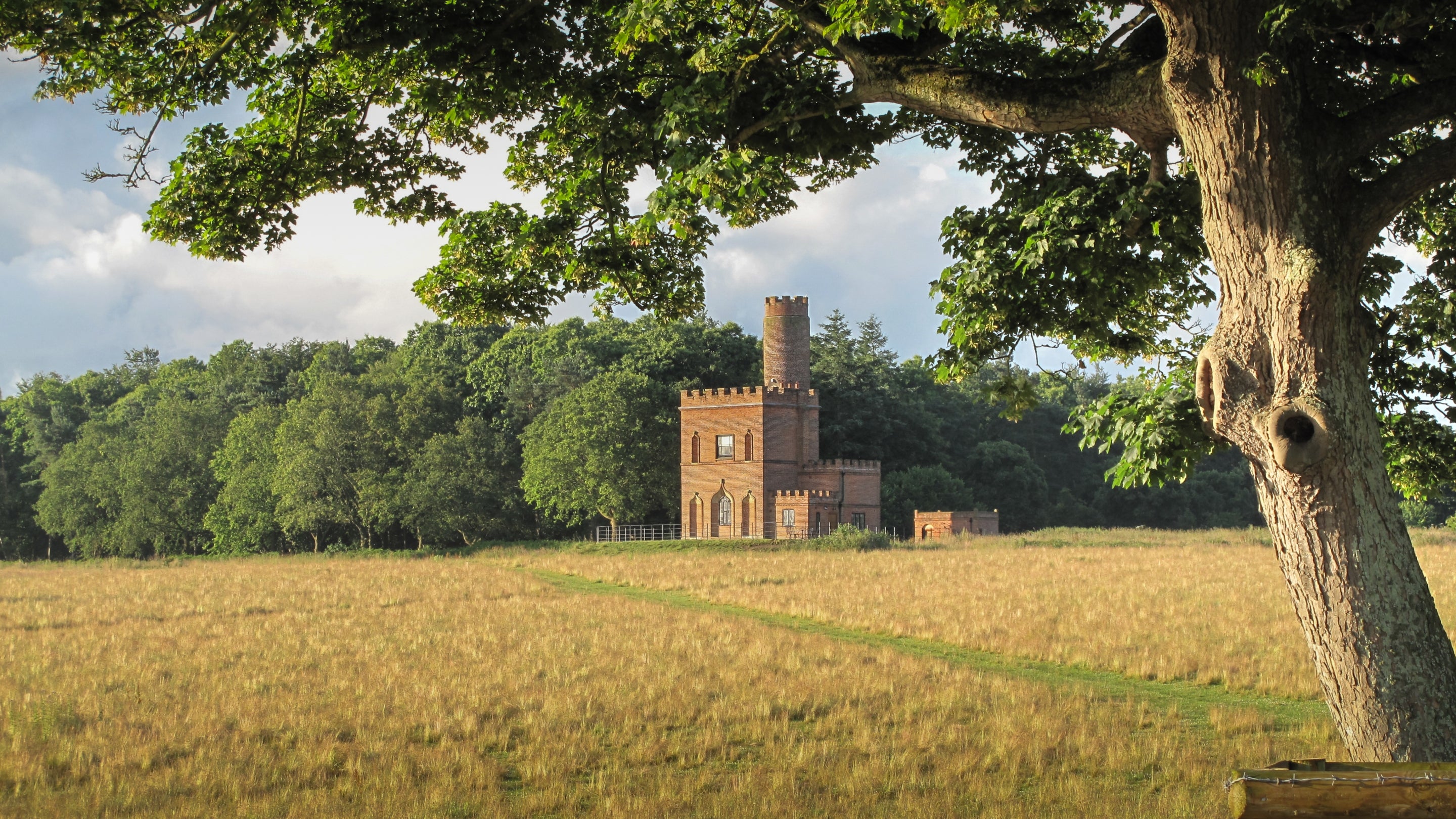 The exterior of Blickling Tower, Norfolk