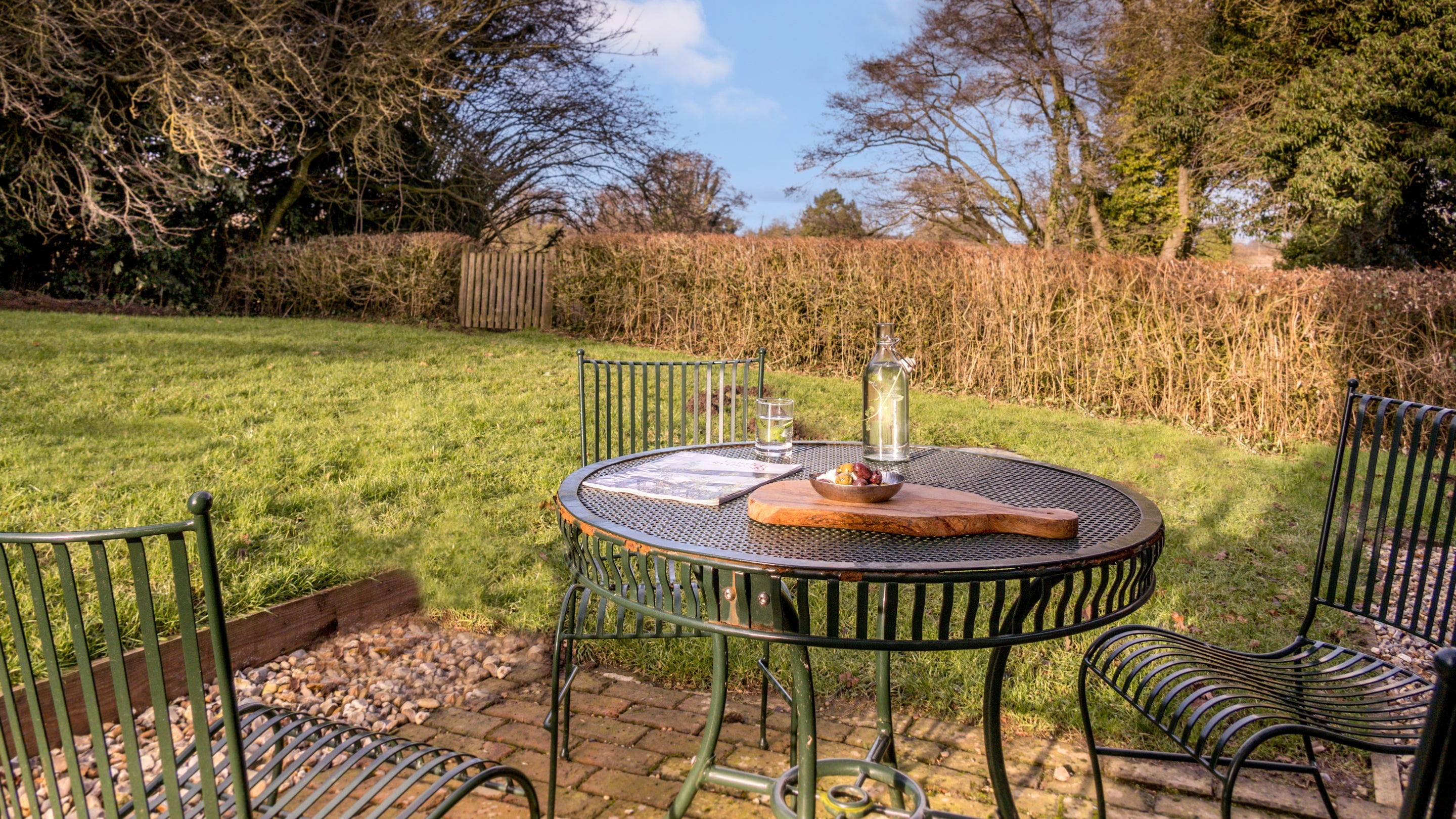 The garden at Bureside, Norfolk
