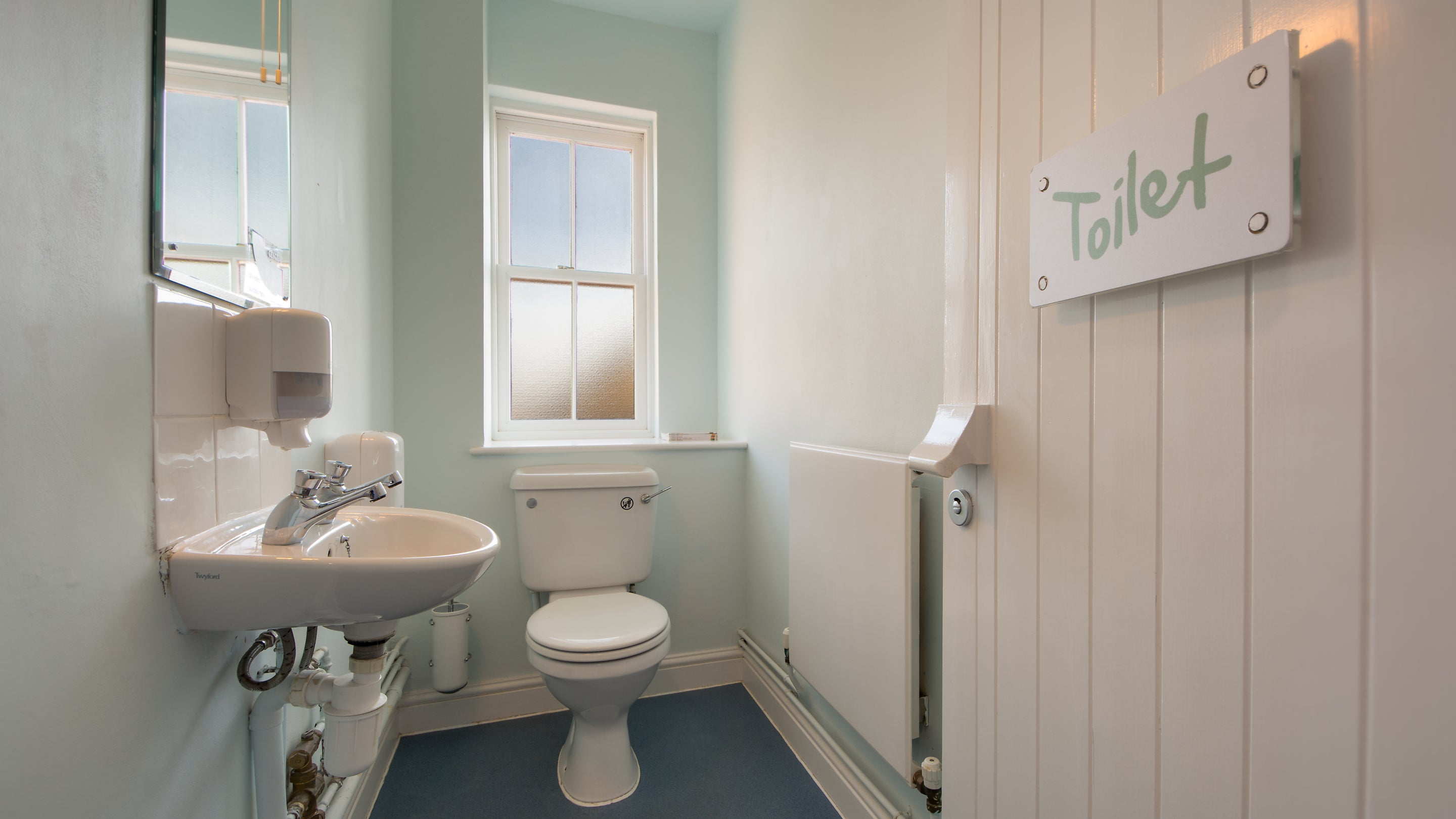 The WC at The Dial House, Norfolk