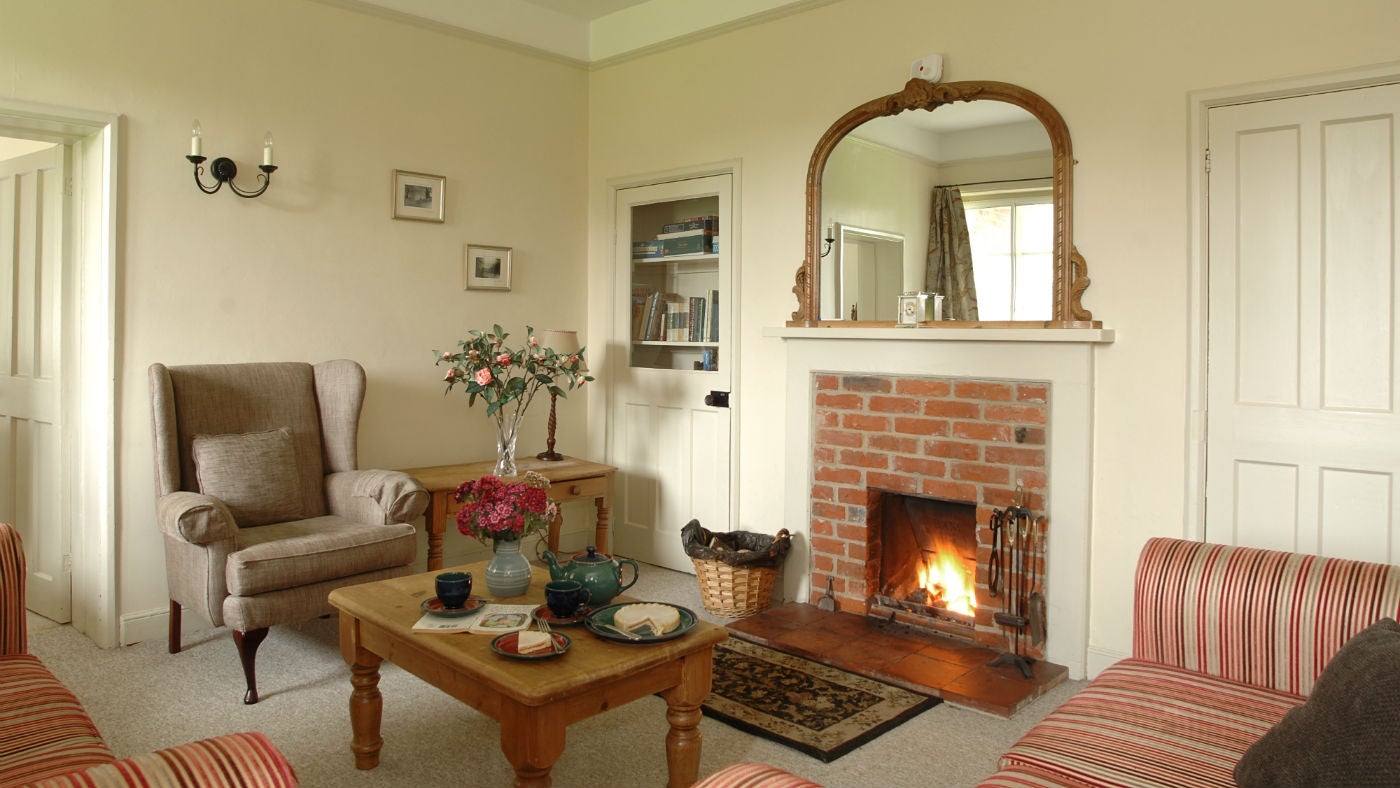 The sitting room at Game Keepers Cottage, Felbrigg, Cromer, Norfolk