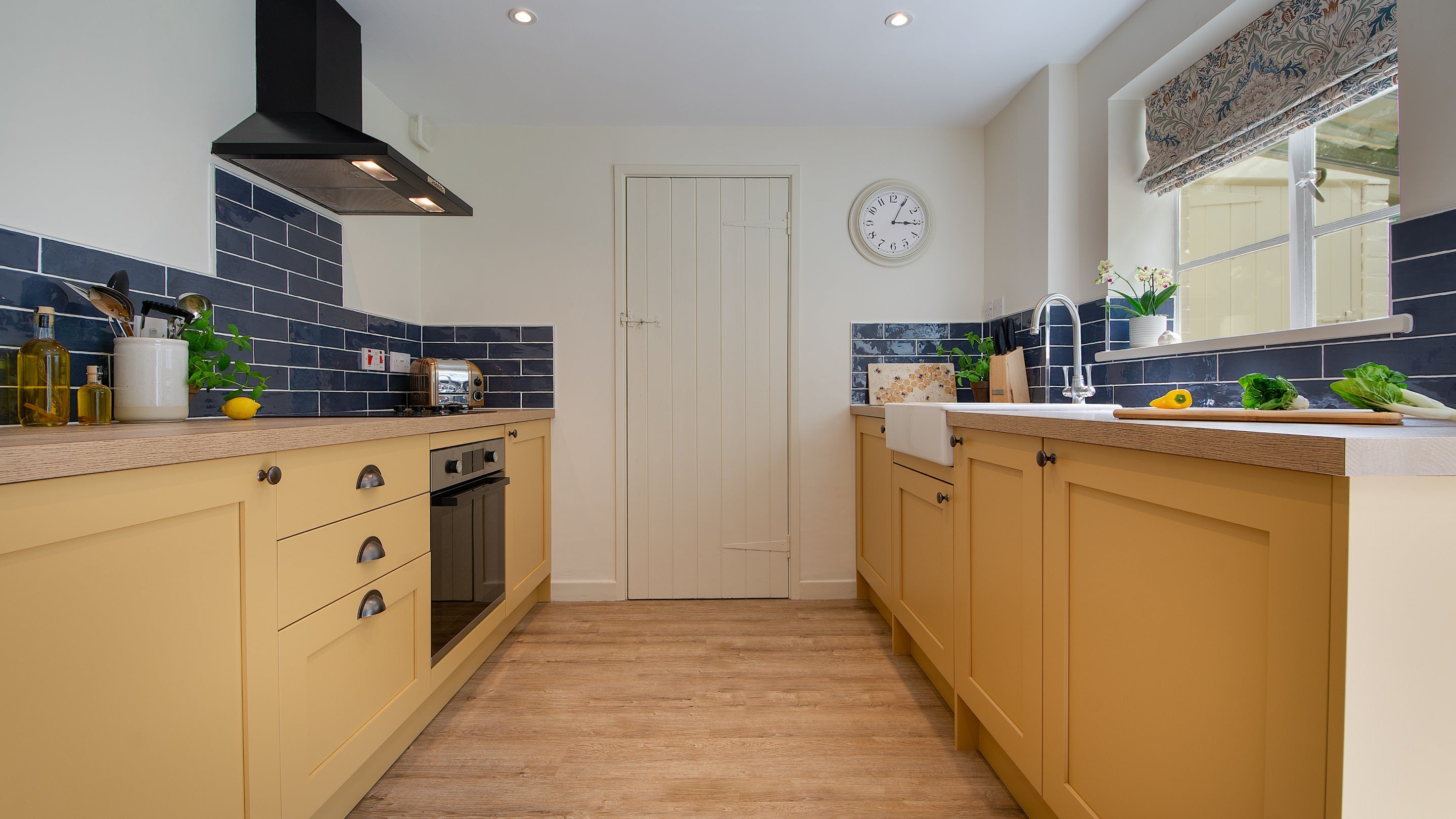 The kitchen at Mustard Pot Cottage, Norfolk