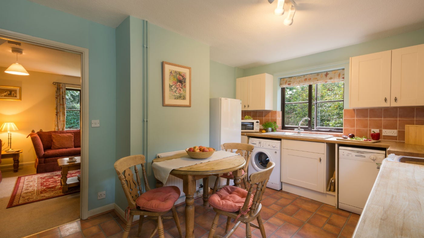 The country kitchen at Wood Farm, Upper Sheringham, Norfolk