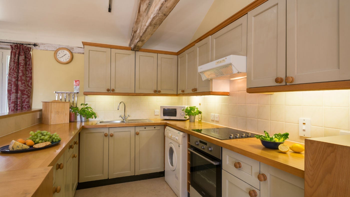 The country kitchen at Squire's Loft, Cromer, Norfolk