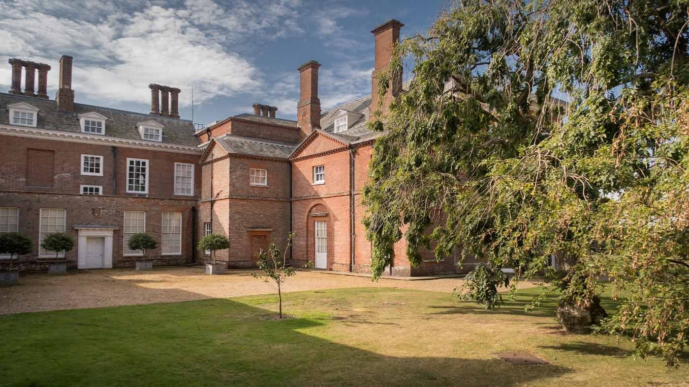 Felbrigg Hall outside The Squire's Retreat, Cromer, Norfolk