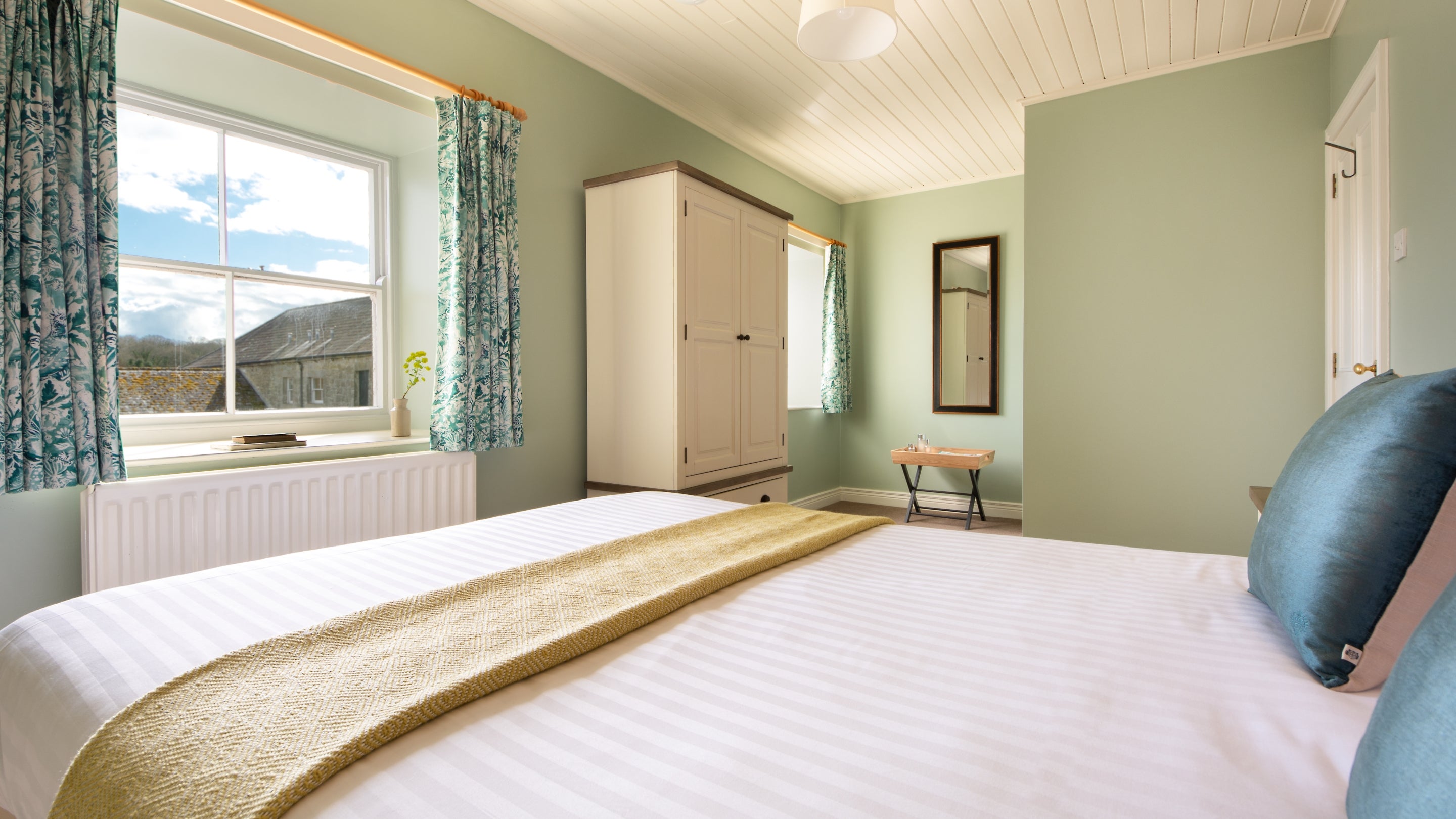 The double bedroom at Alder Cottage, County Fermanagh