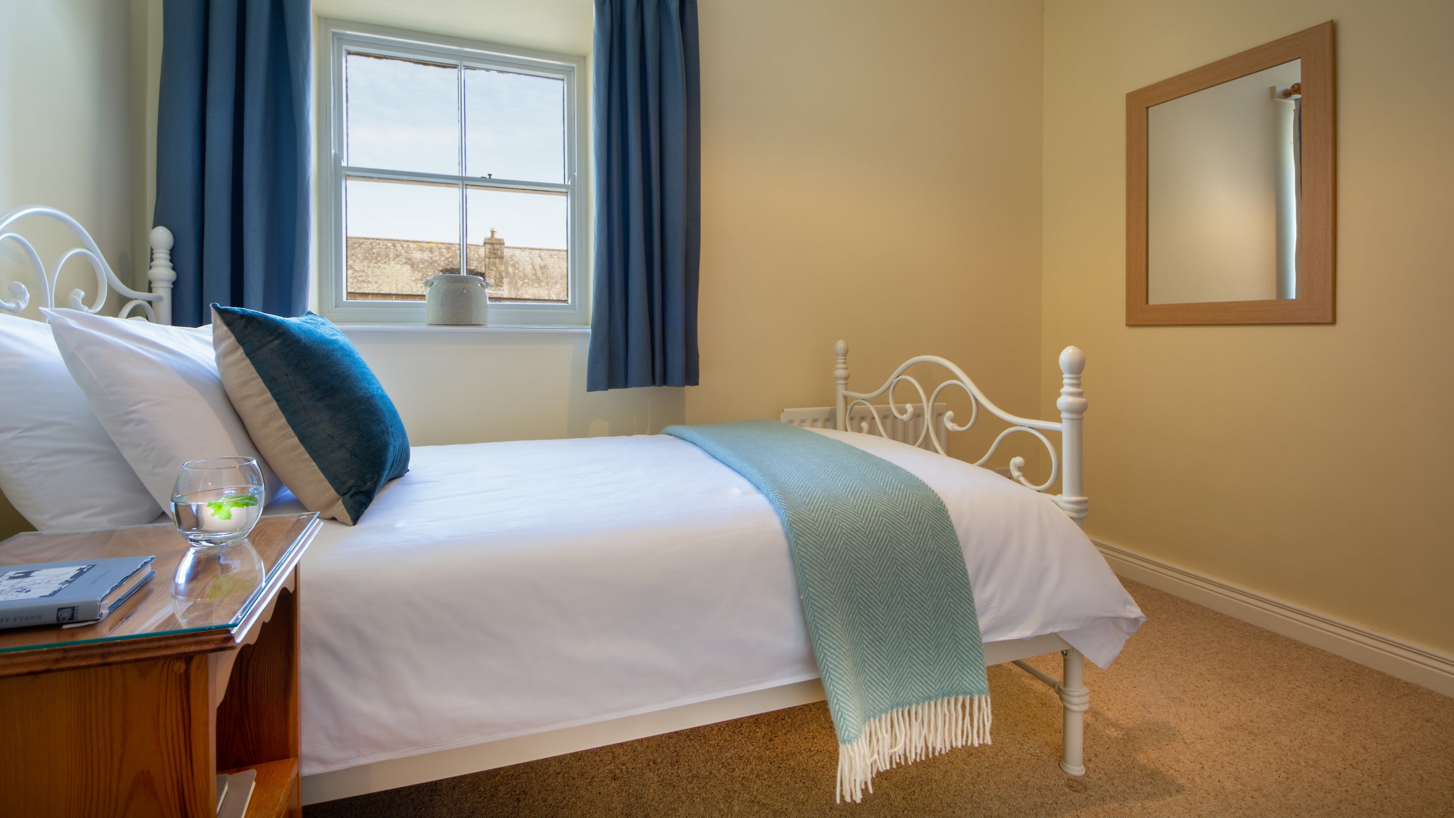 The single bedroom at Aspen Cottage, County Fermanagh