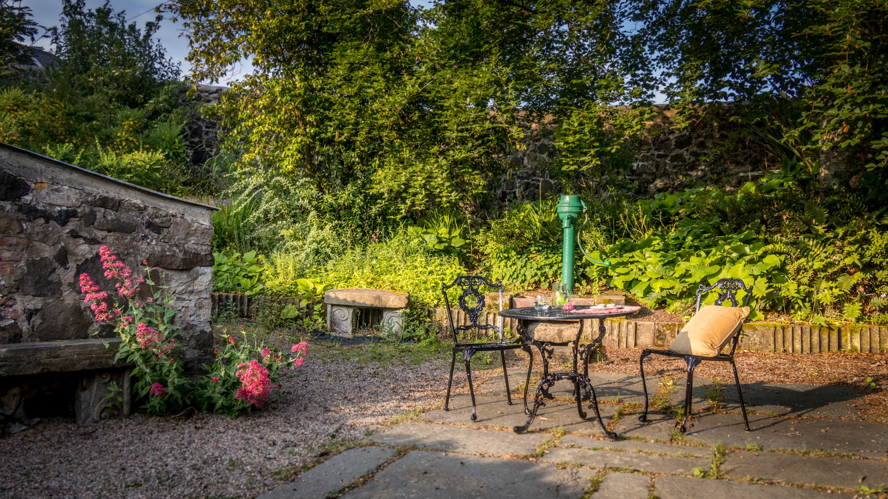 The garden at Bishop's Gate Lodge, County Londonderry