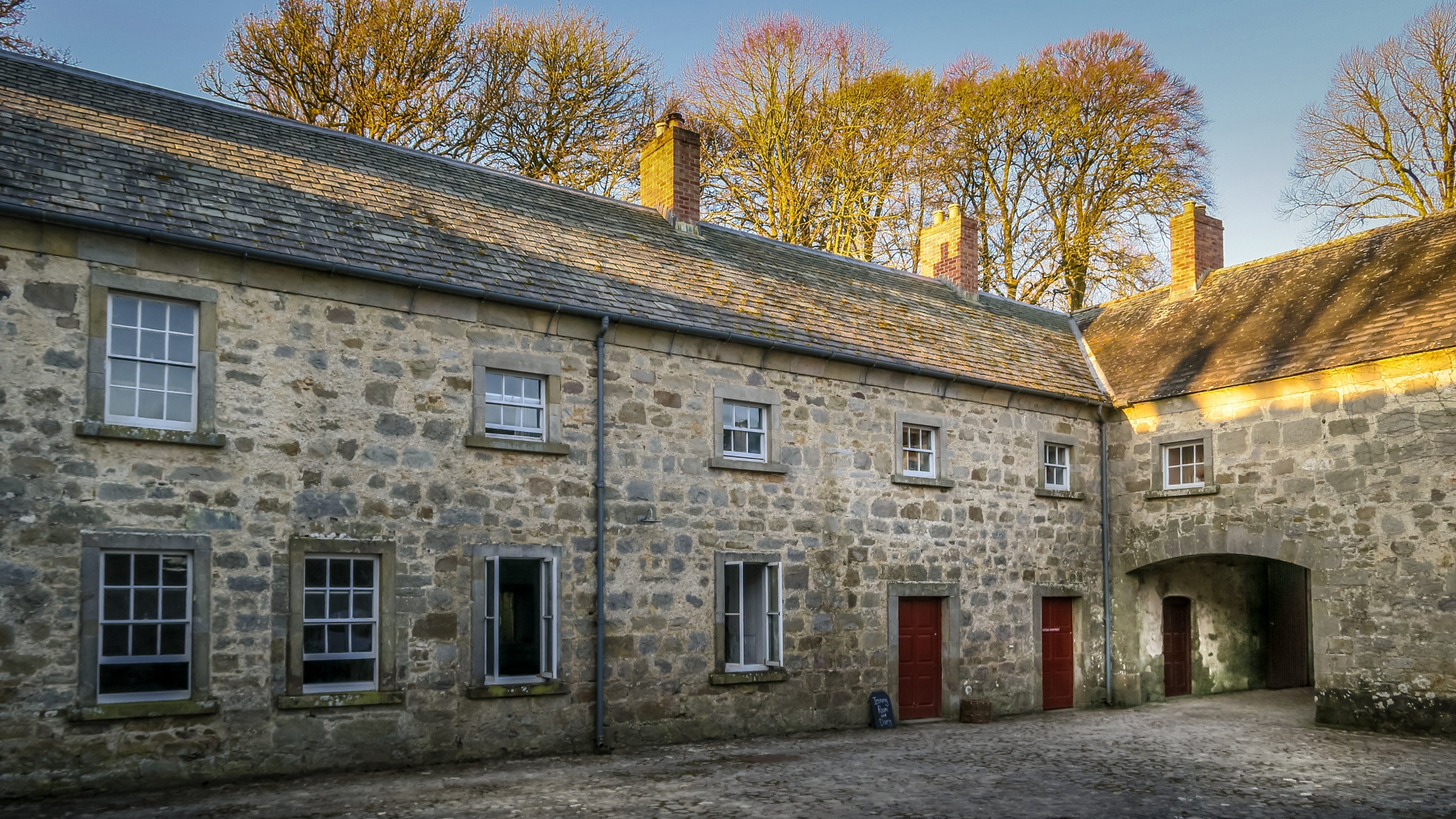 The exterior of Butler's Apartment, County Fermanagh
