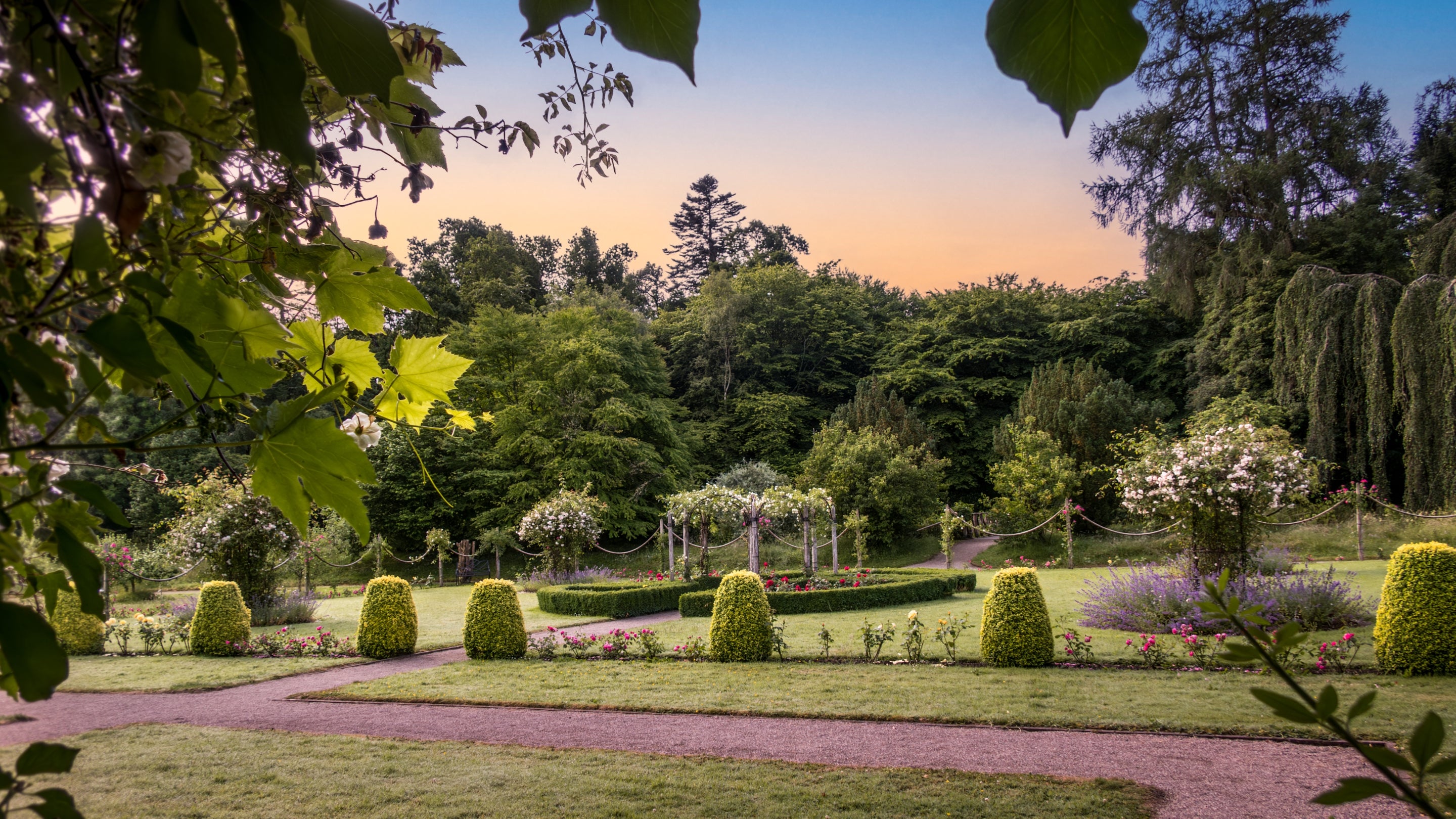The gardens at Florence Court, County Fermanagh