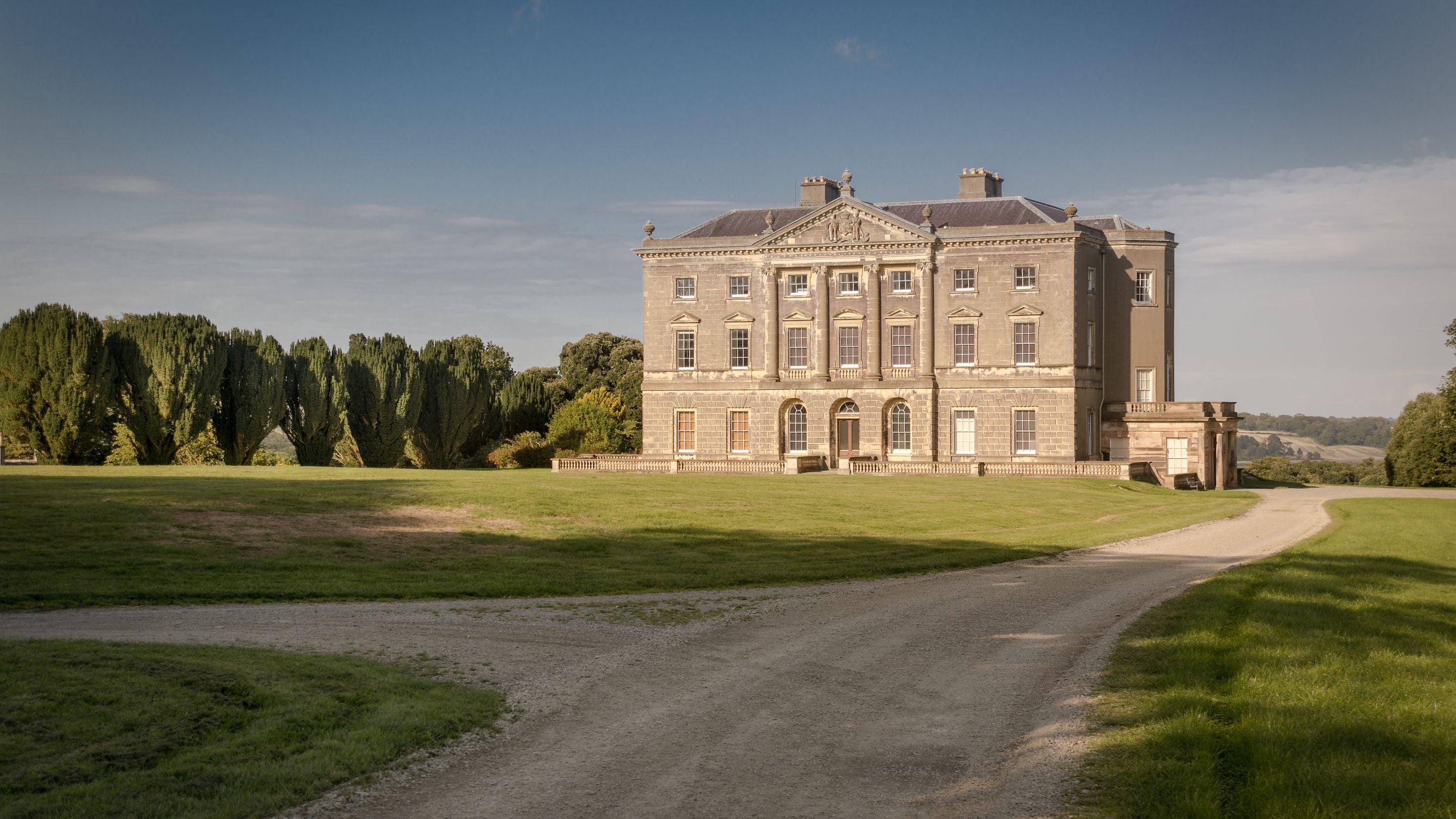 The mansion house at Castle Ward, County Down