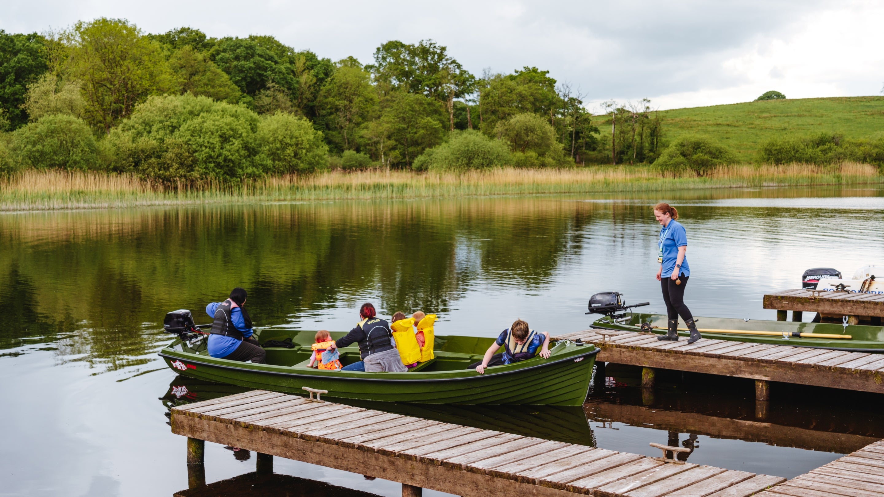 Boat hire from Crom Campsite, Northern Ireland