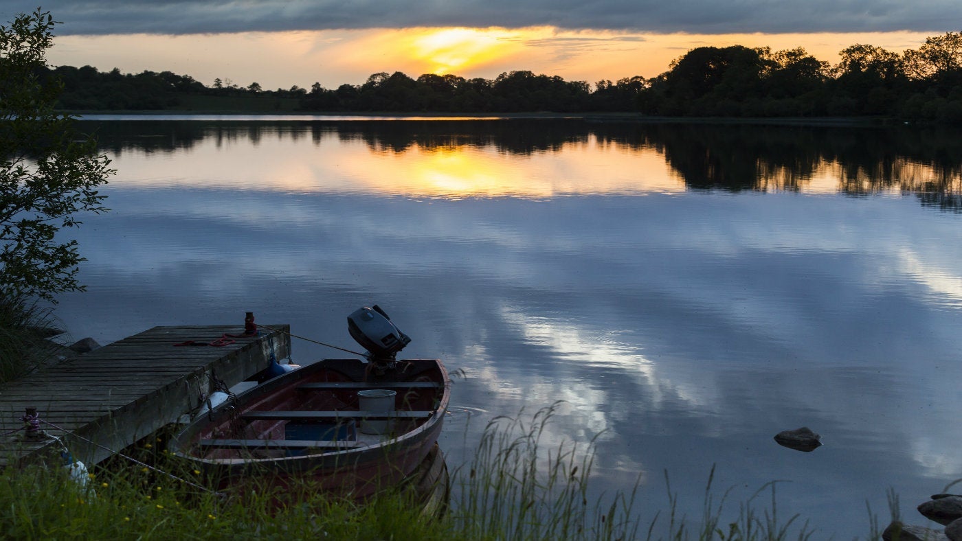 Sunset at Lough Erne, Northern Ireland
