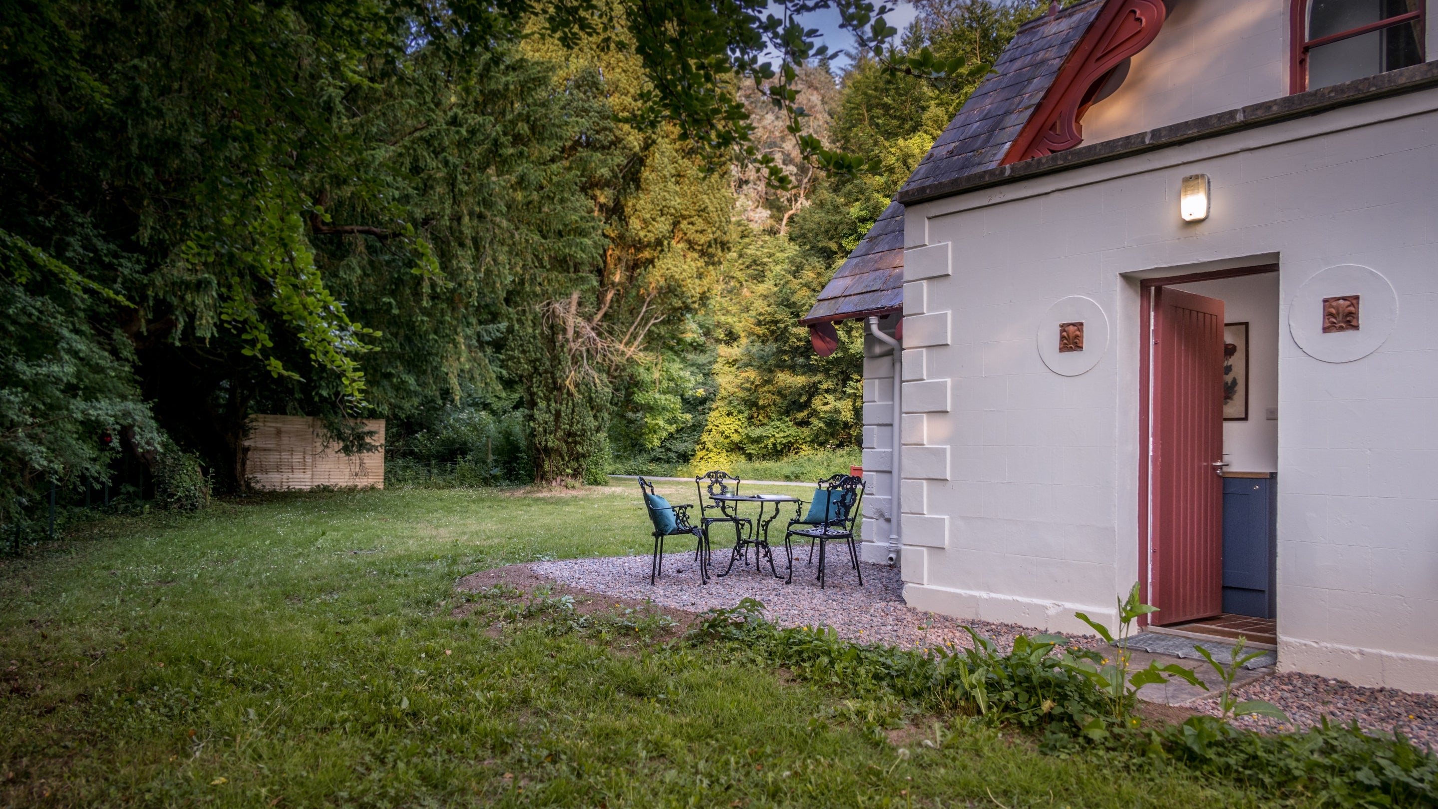 The exterior of Downpatrick Gate Lodge, County Down