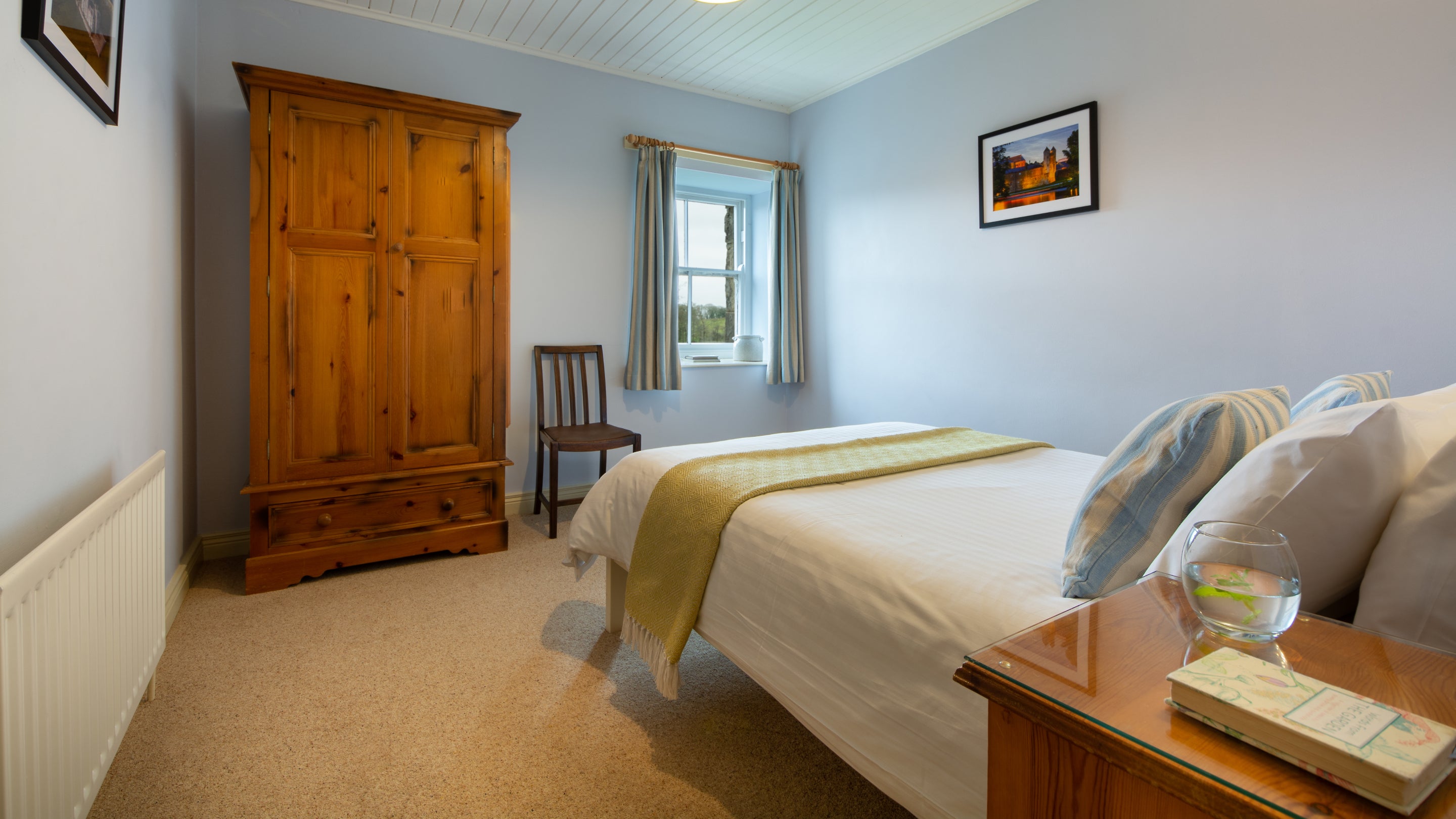 The double bedroom at Erne View, County Fermanagh