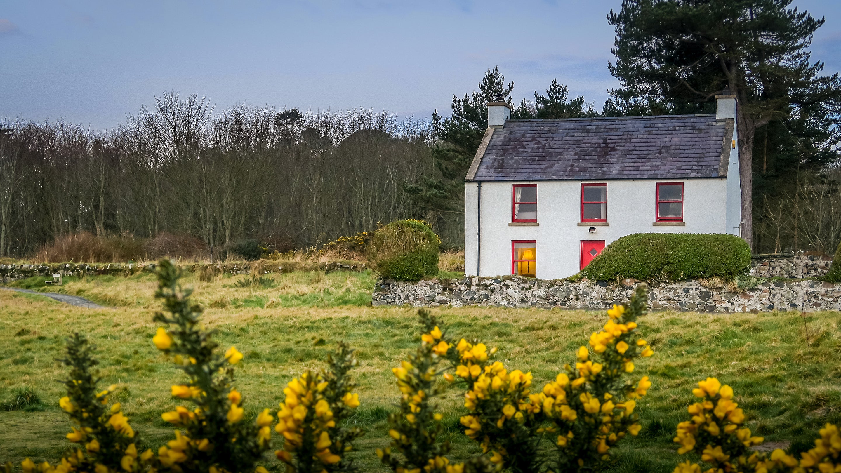 The exterior of Strand House, Northern Ireland