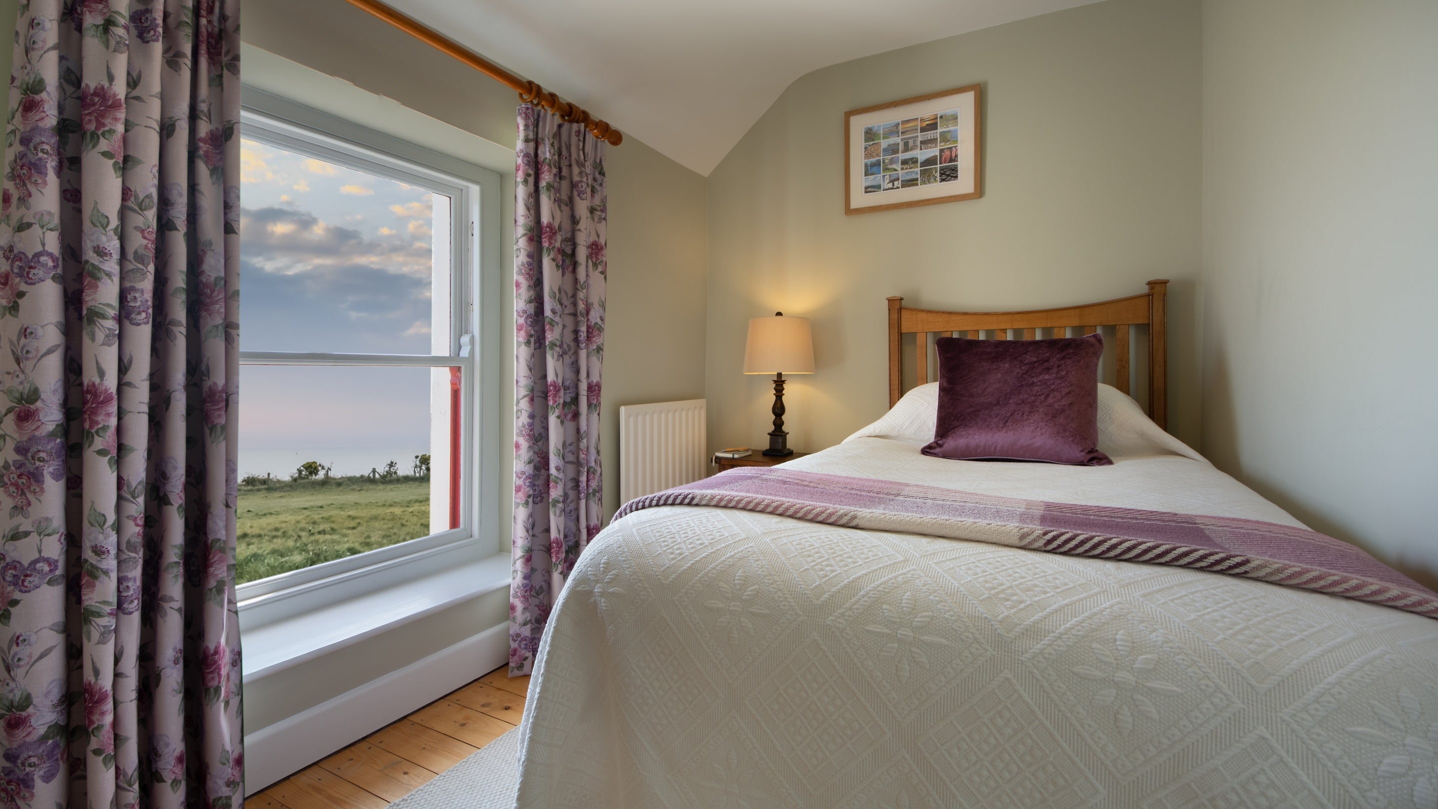 The single bedroom at Stand House, County Antrim