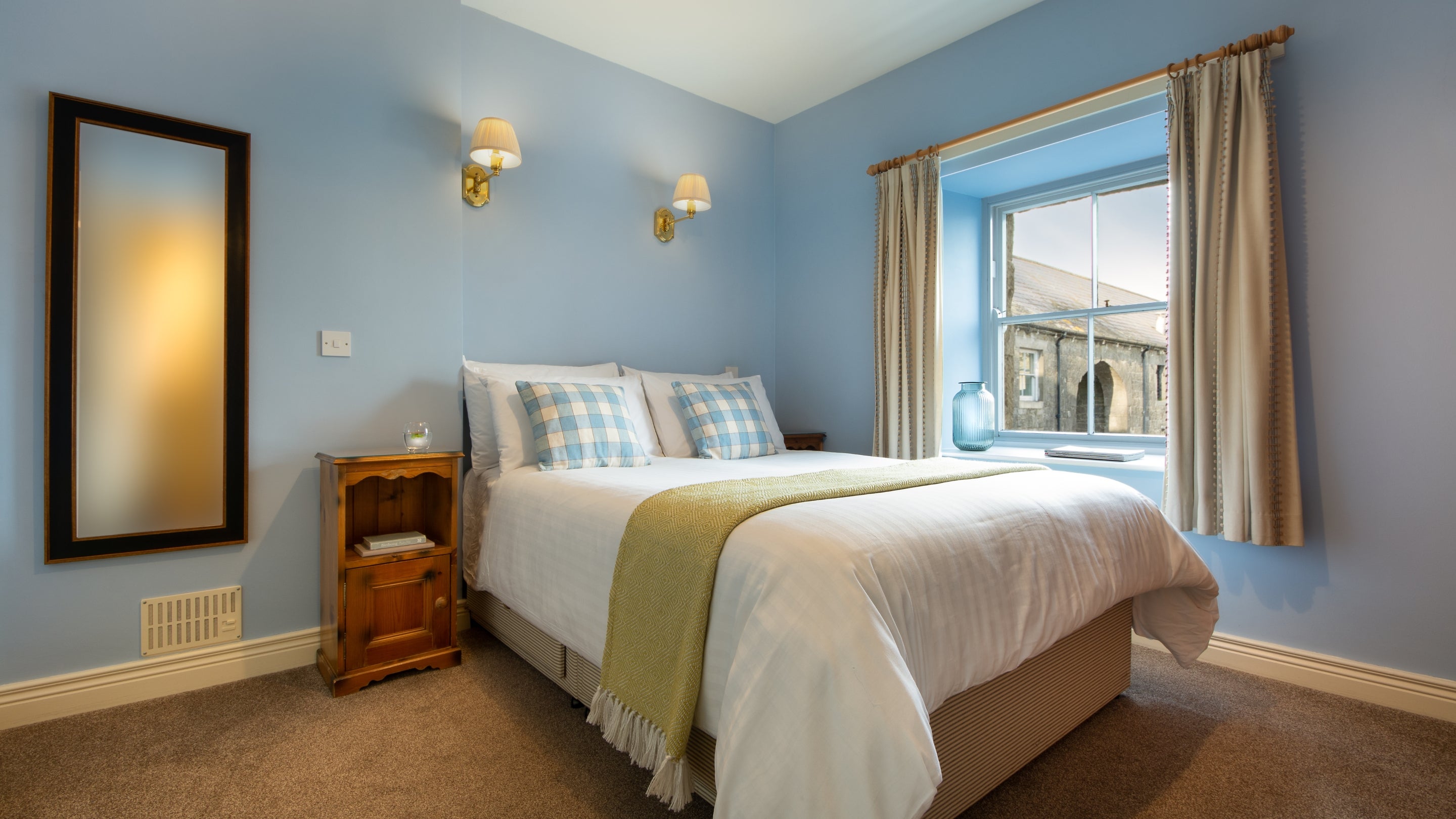 The double bedroom at Willow Cottage, County Fermanagh