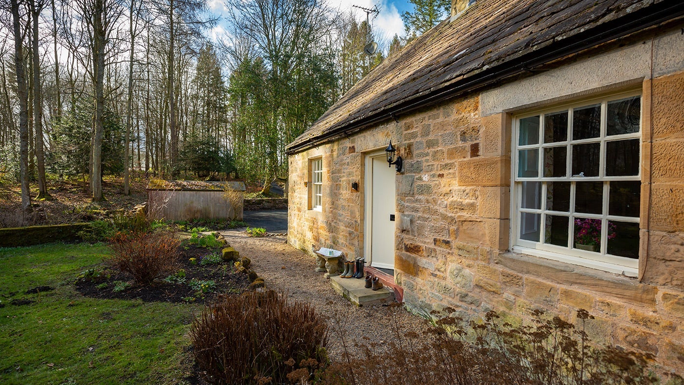 The exterior of Bolt Cottage, Wallington 
