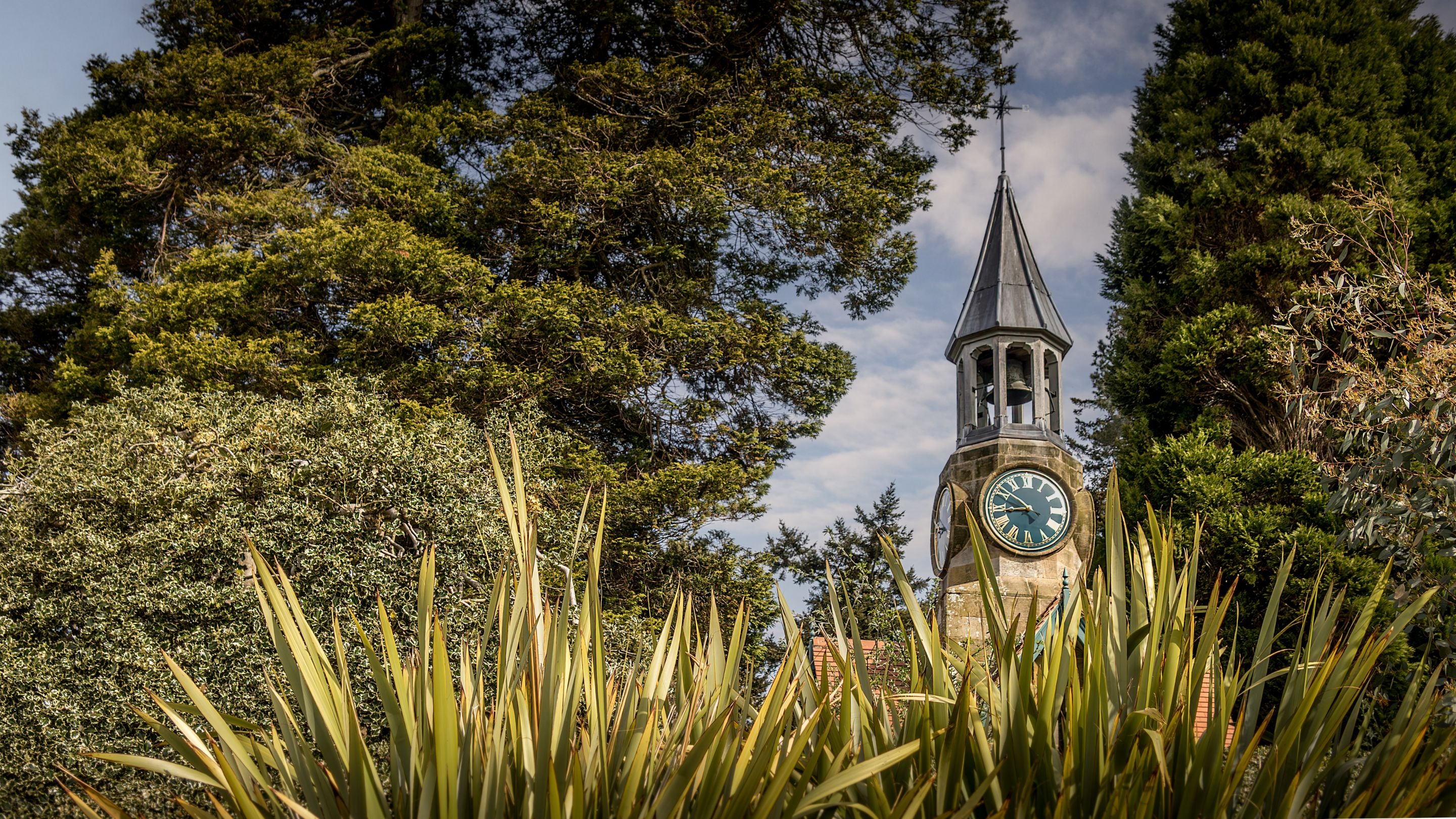 The clocktower at Cragside, Northumberland