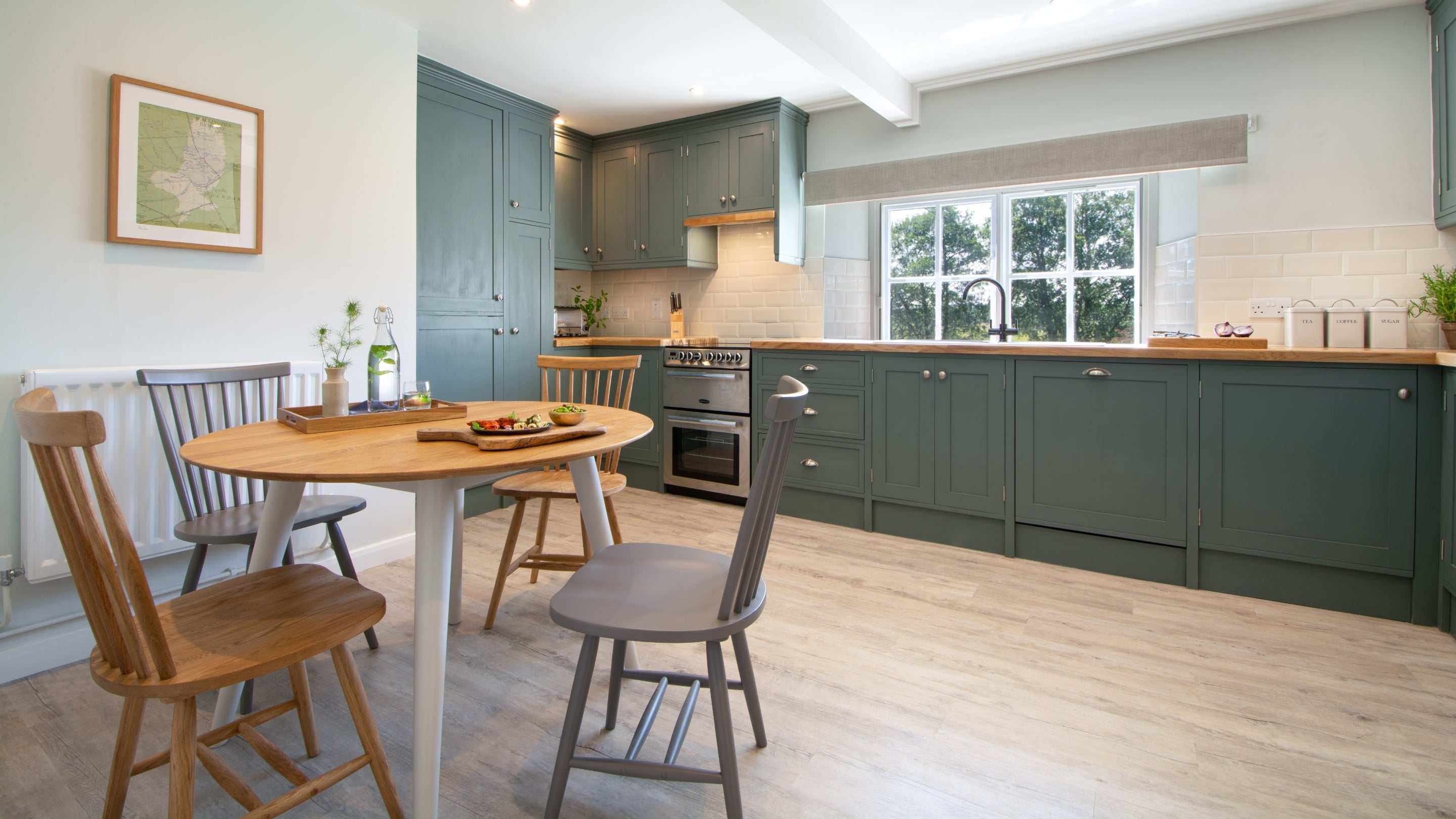 The kitchen at Eskeleth, Northumberland