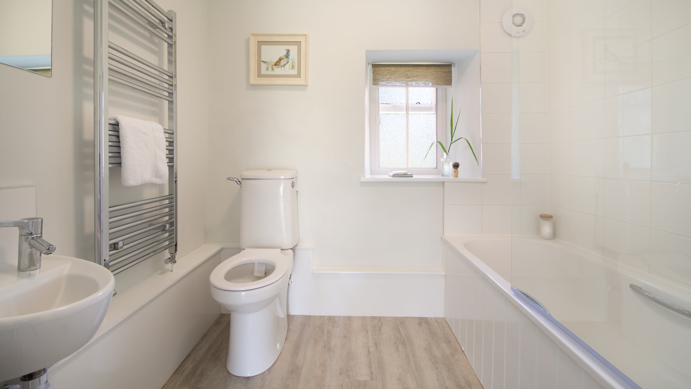The family bathroom at Eskeleth, Northumberland