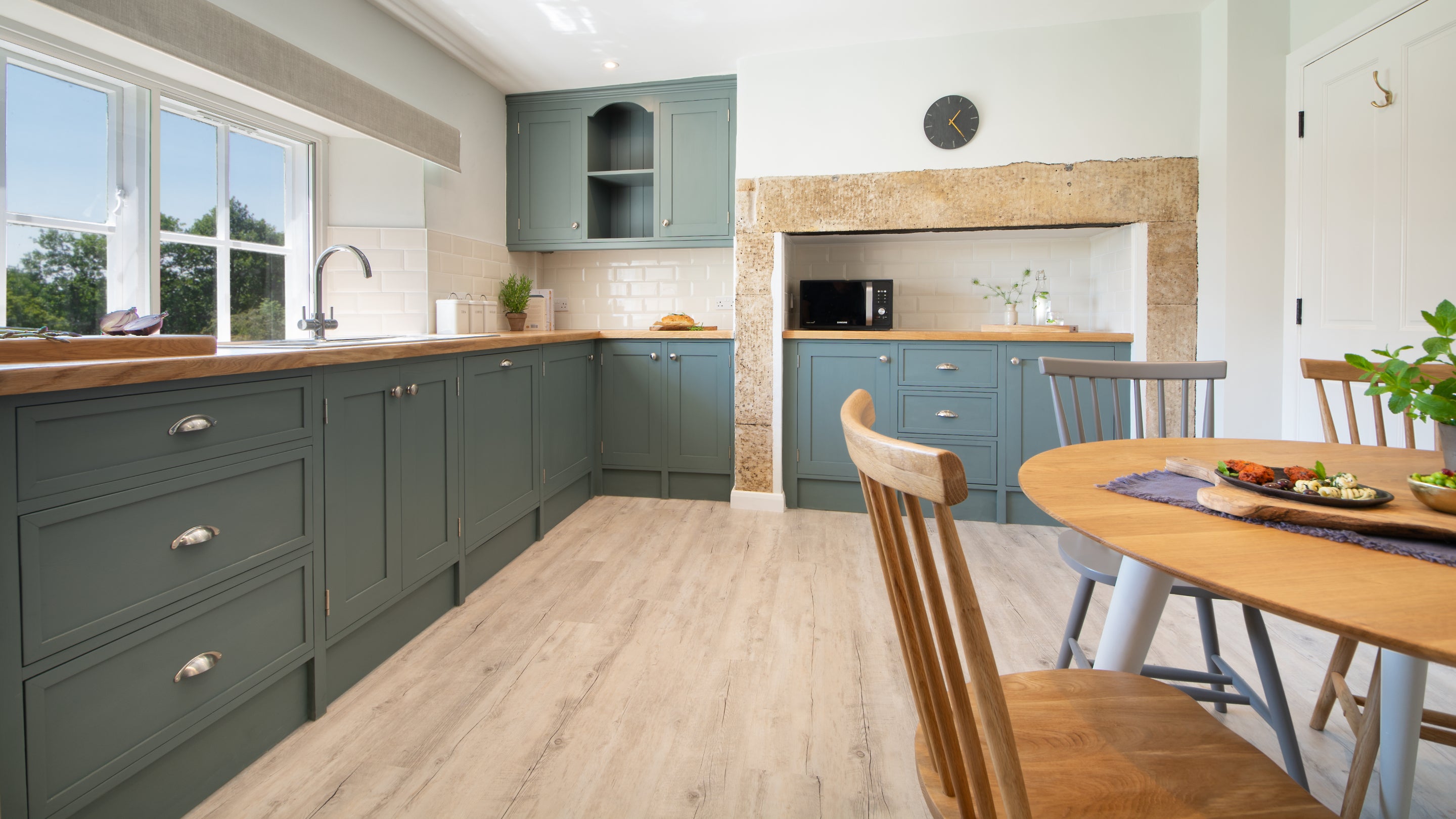 The kitchen at Eskeleth, Northumberland