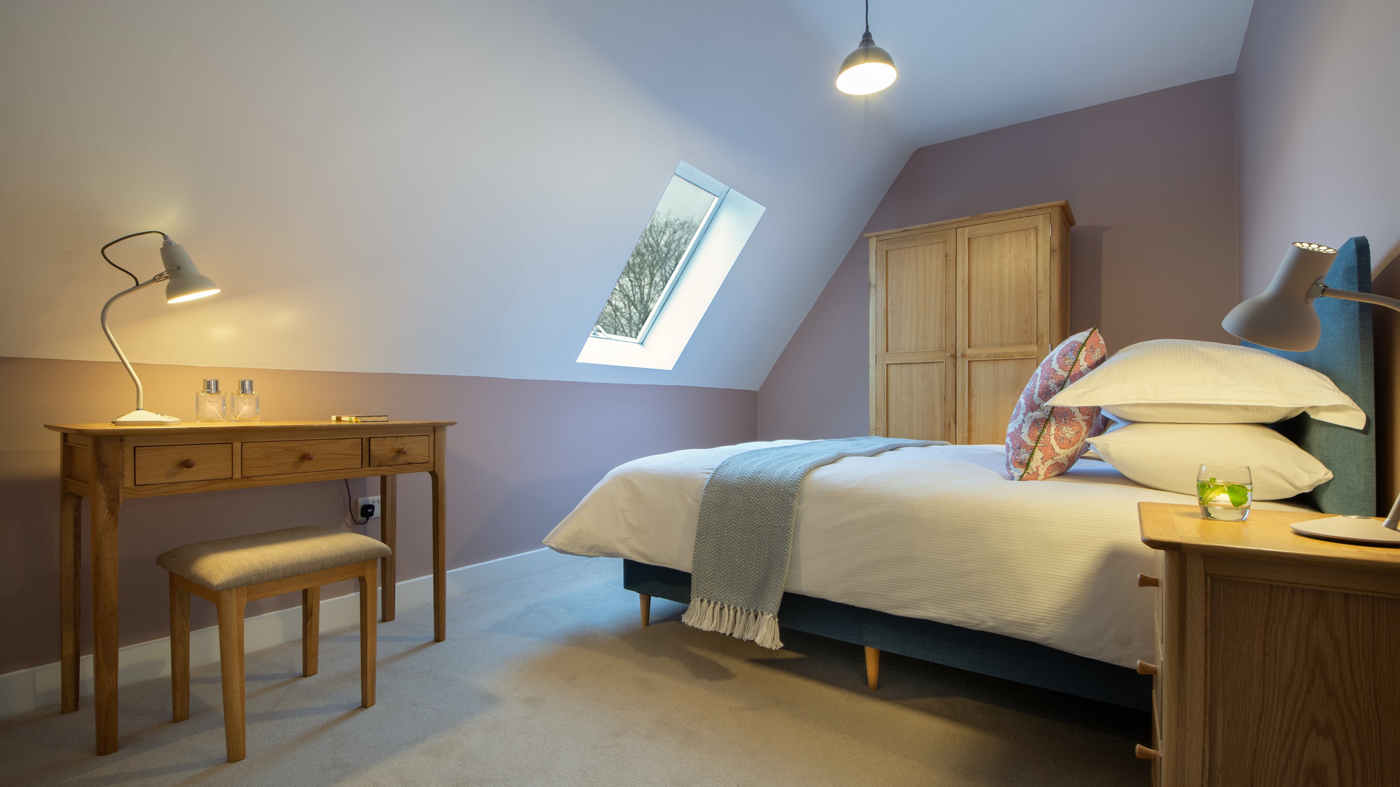 The double bedroom at Garden Gate Apartment, Durham
