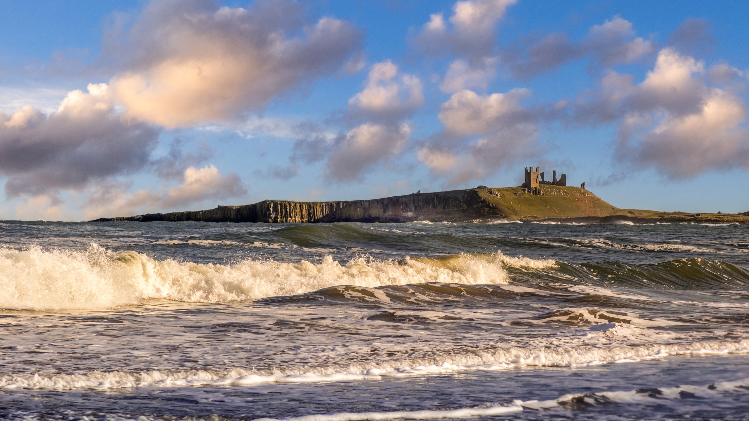 The area surrounding Lookout Cottage, Northumberland
