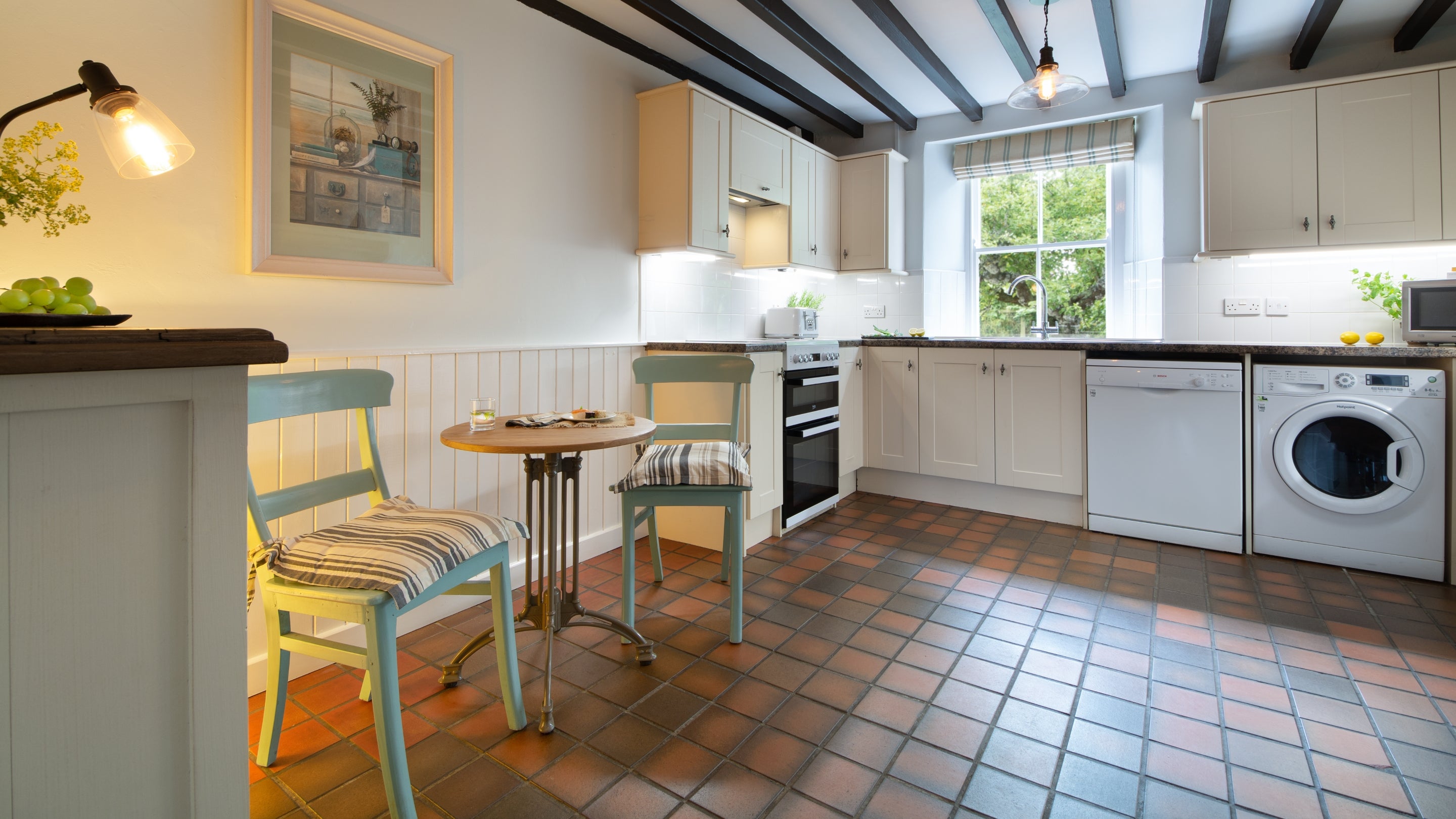 The kitchen at Risemoor, Northumberland