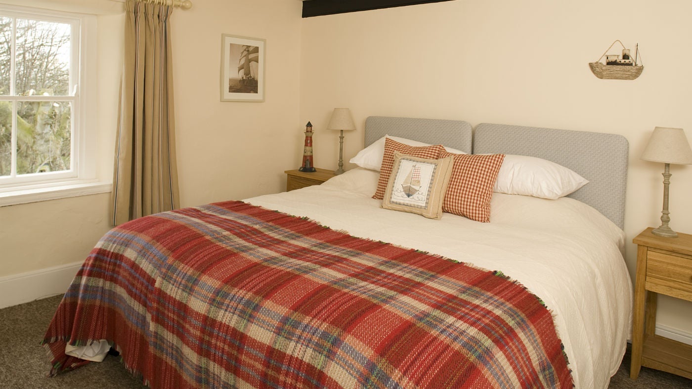 The second double bedroom at Risemoor, Alnwick, Northumberland