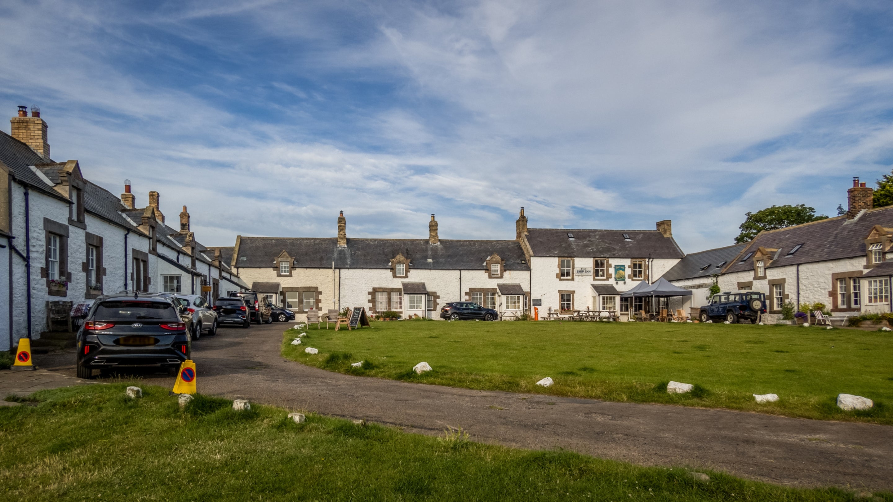 The exterior of Rockside Cottage, Northumberland